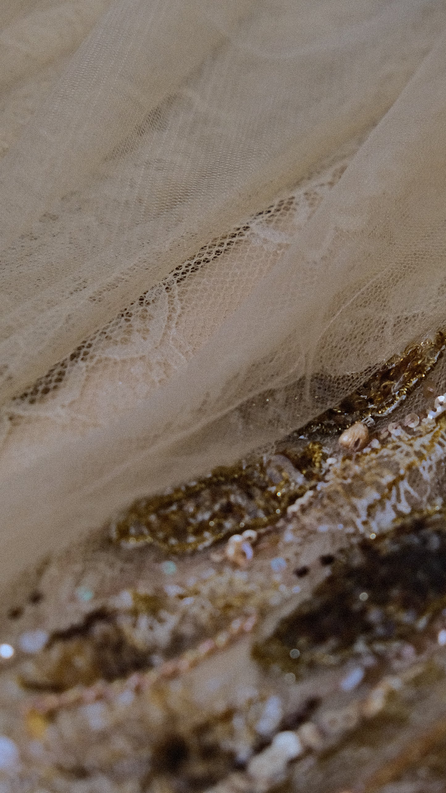 Spanish Dust of Gold evening gown (M)