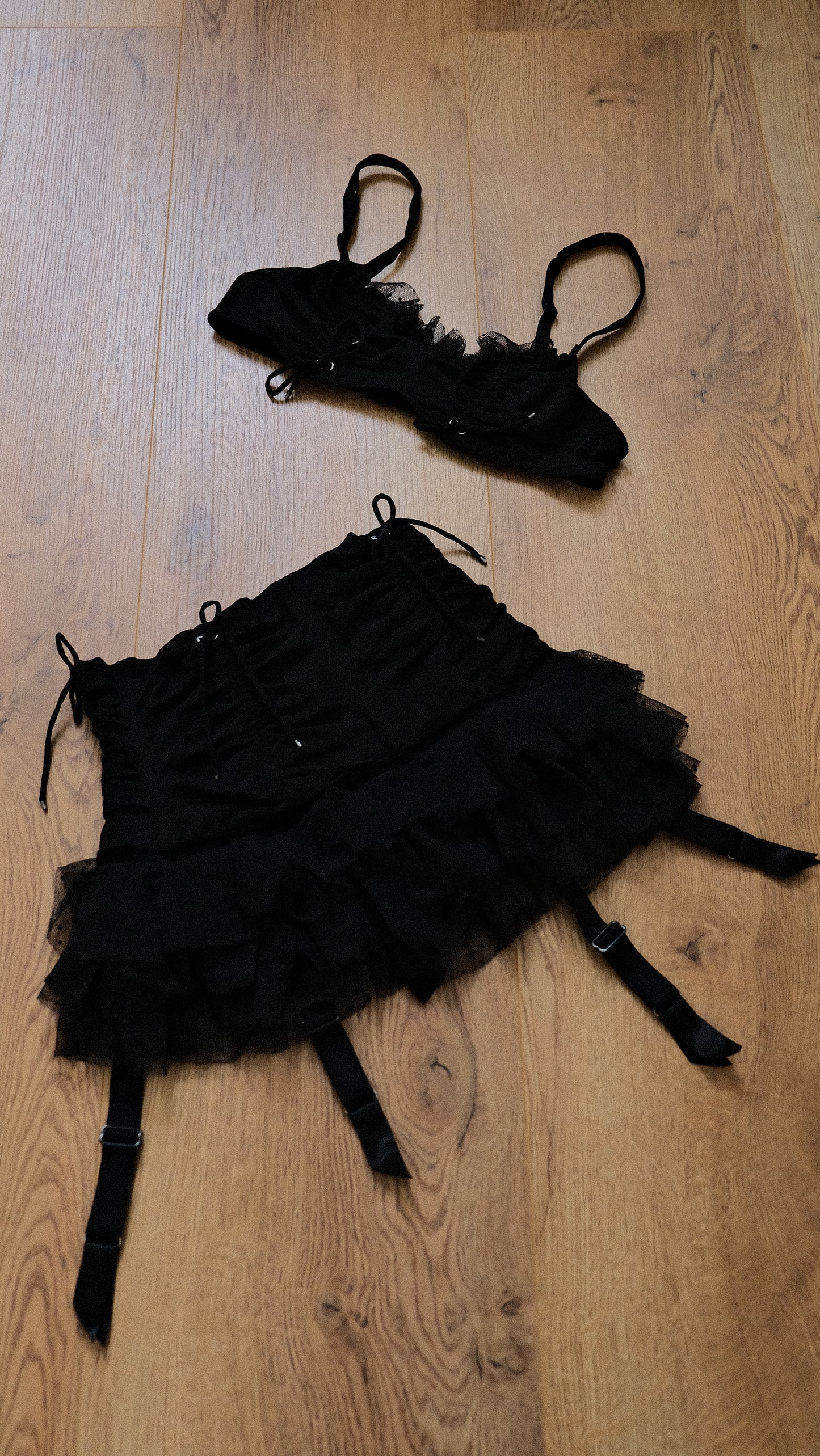Chantal Thomass Deepsea 2 piece set (70B/32B, S)