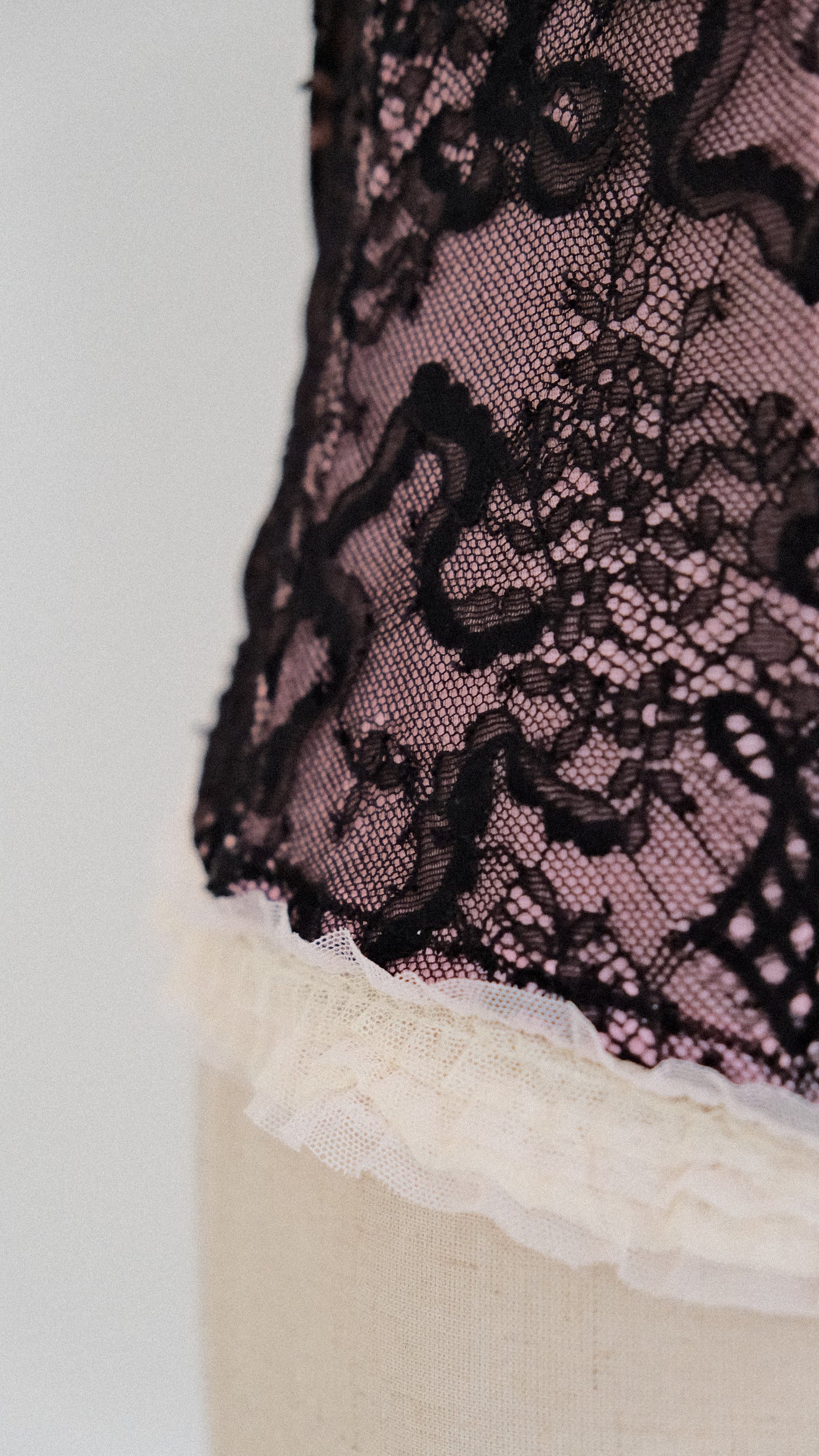 Chantal Thomass Midnight Lace corset (80B/36B)