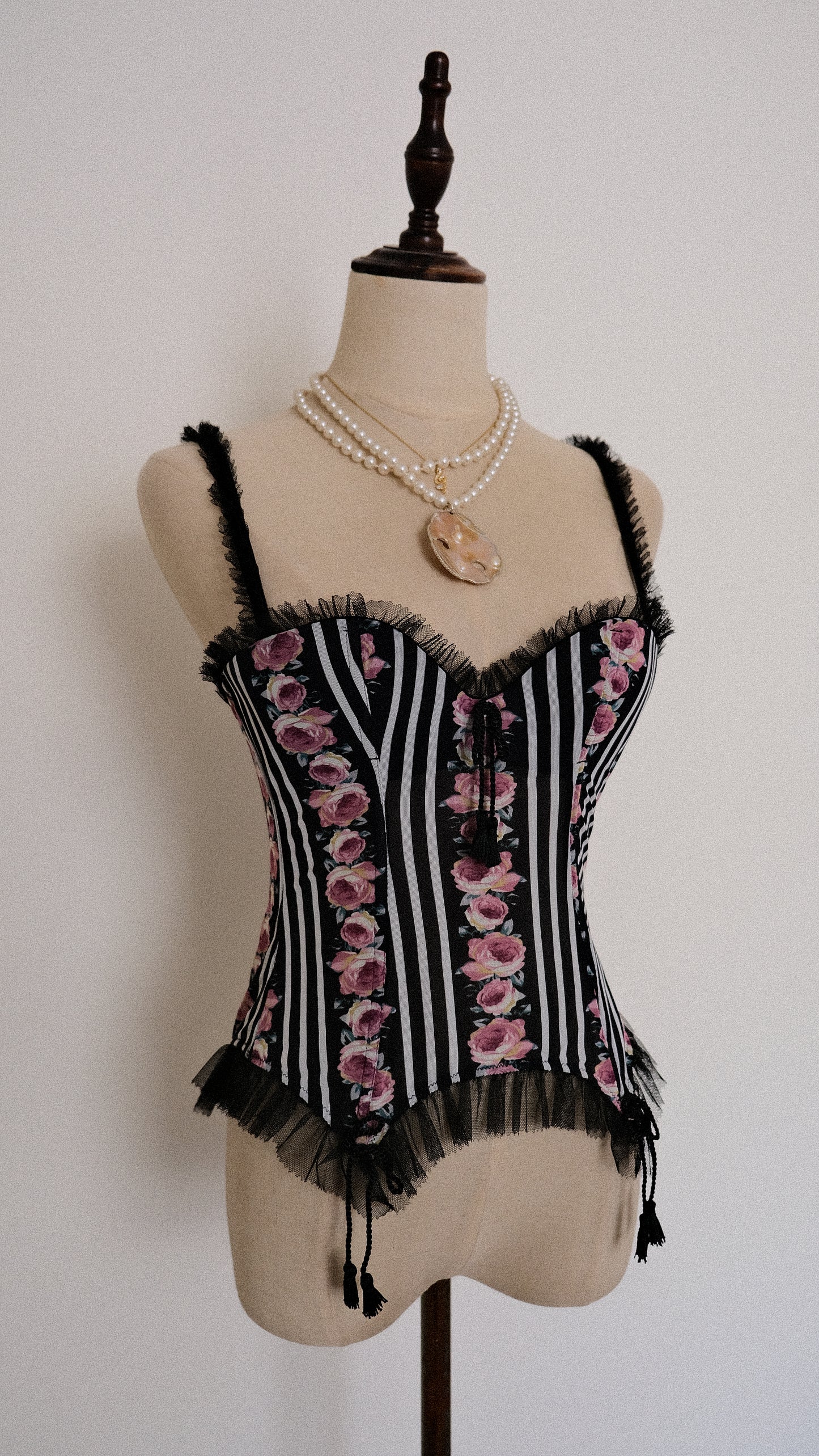 Chantal Thomass Delicate Florals corset (70B/32B)