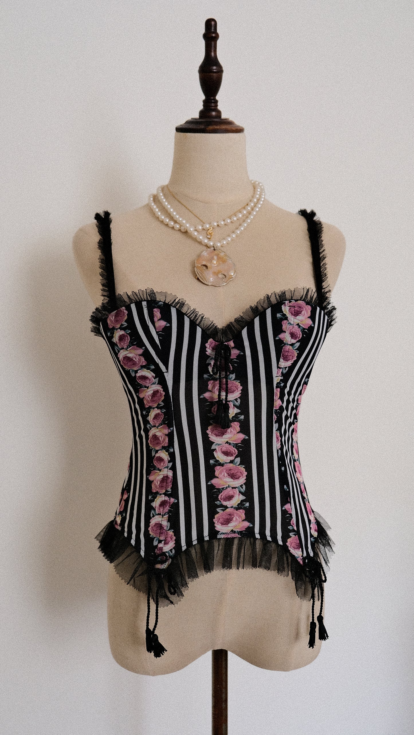 Chantal Thomass Delicate Florals corset (70B/32B)