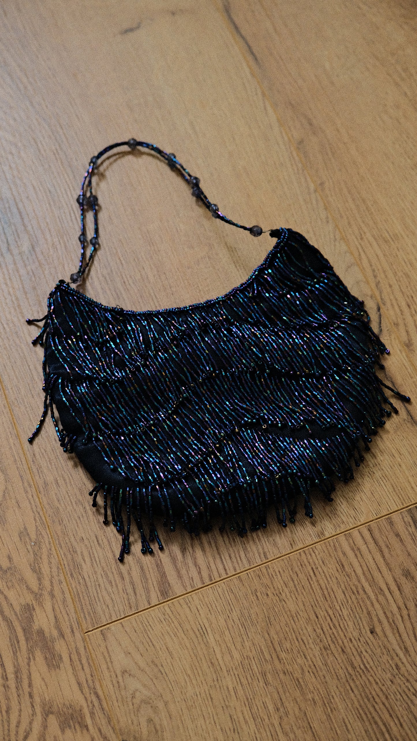 Cosmic Blue Fringe bag