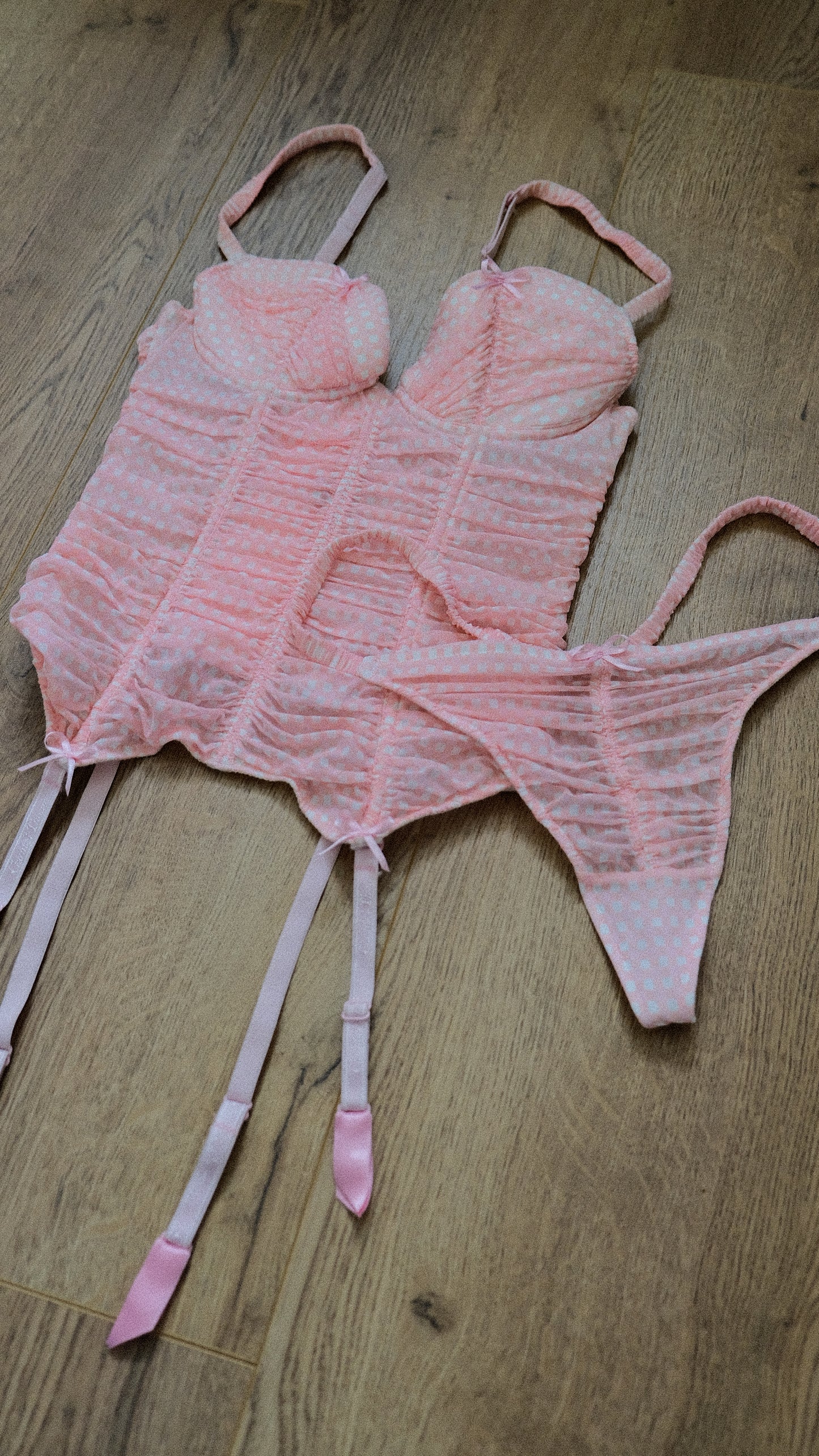 Chantal Thomass Gingham 2 piece set (70B/32B)