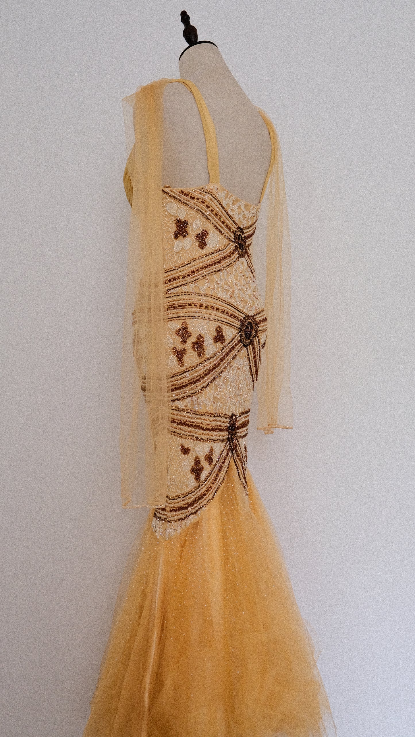 The sunset majesty evening dress (S/M)