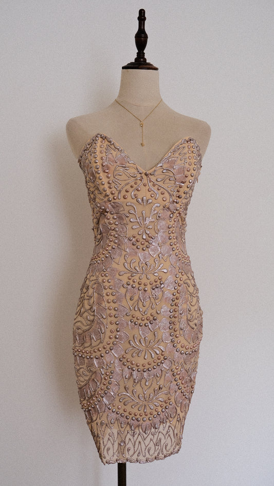 Moonlit Honey minidress (S/M)