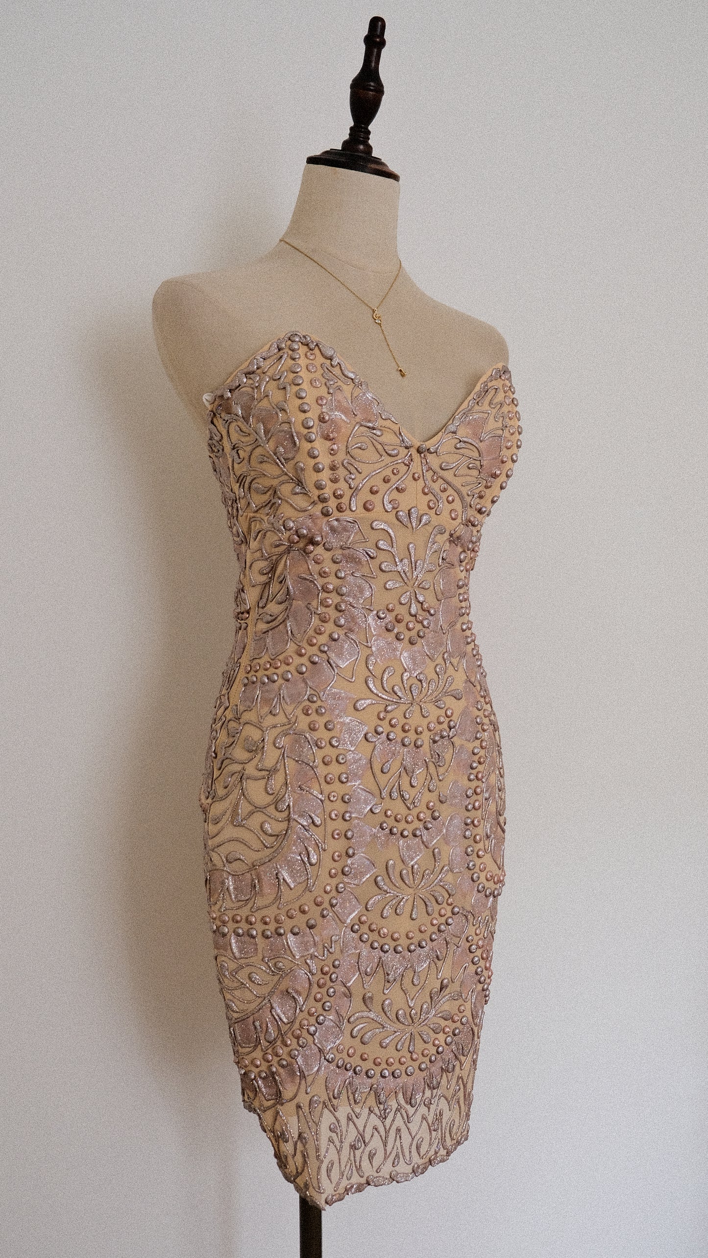 Moonlit Honey minidress (S/M)