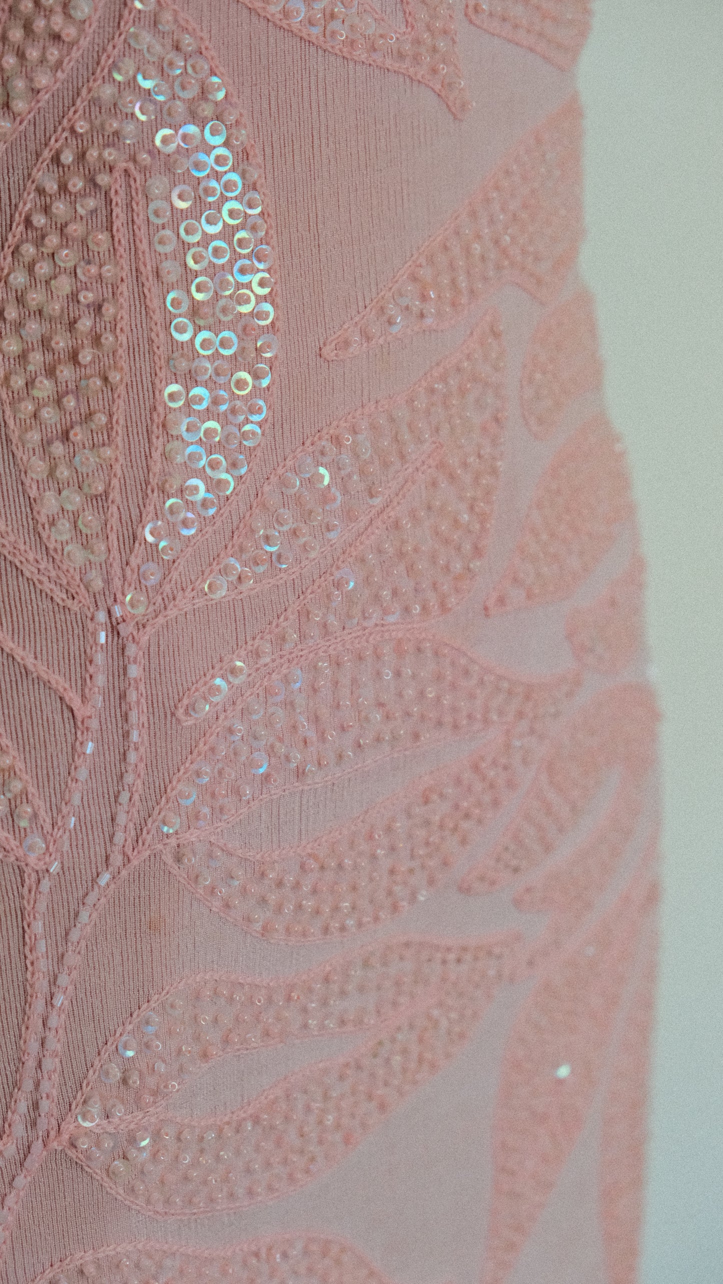 Pastel pink shimmer dress (M, M/L, L)