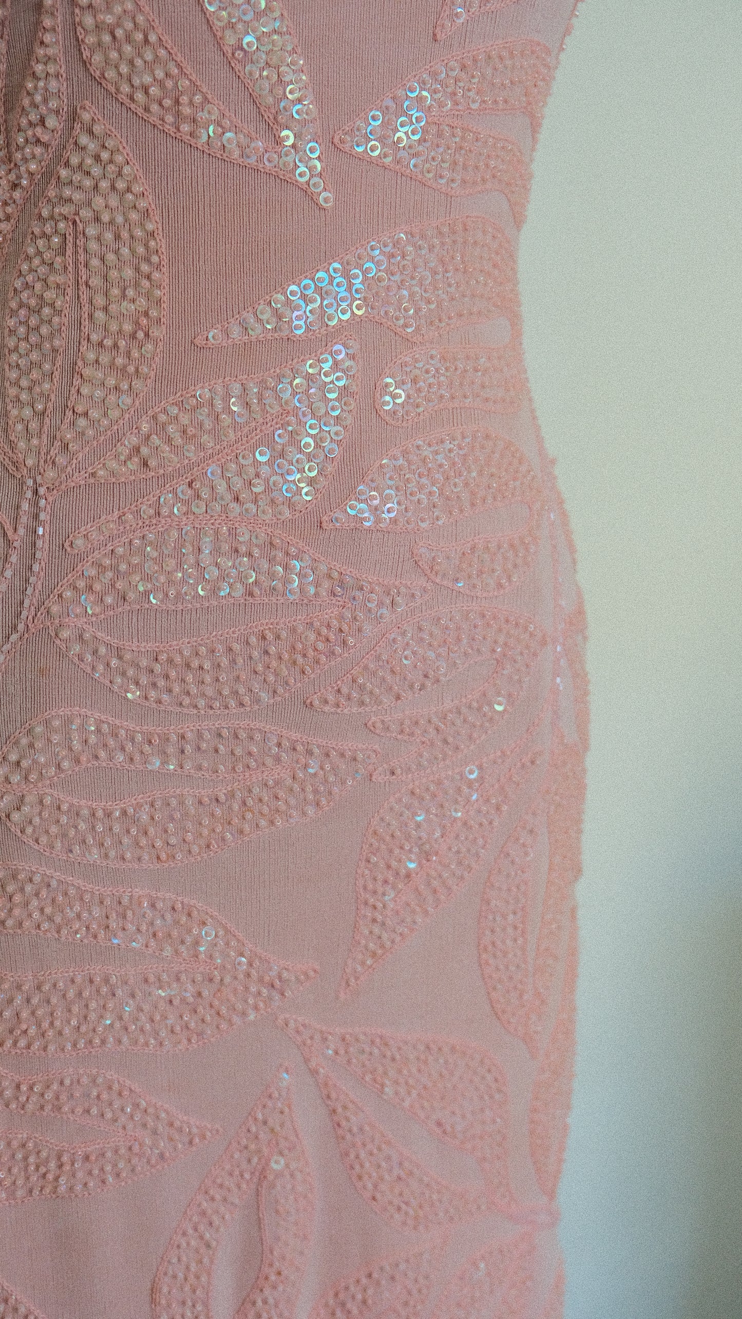 Pastel pink shimmer dress (M, M/L, L)