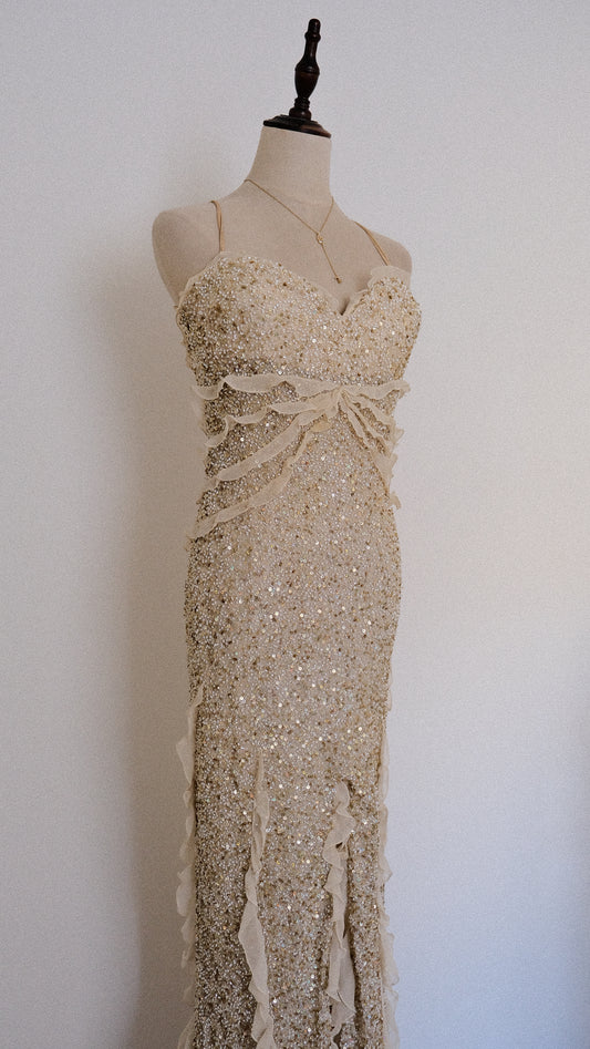 Washed ashore mermaid gown (XS/S)