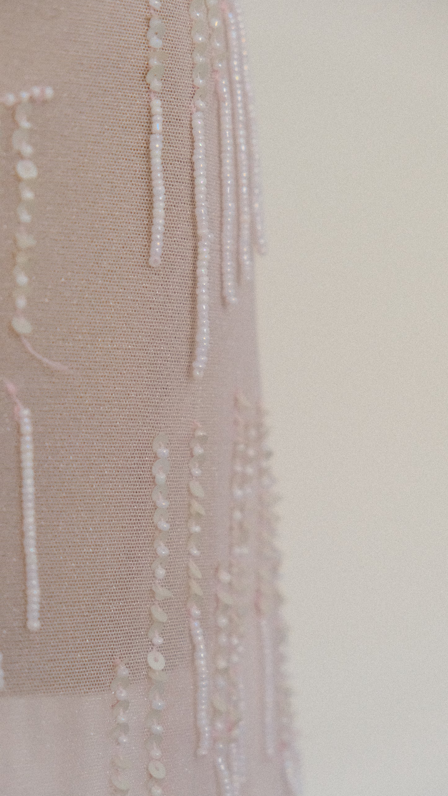 Sheer pastel pink romance dress (M, M/L)
