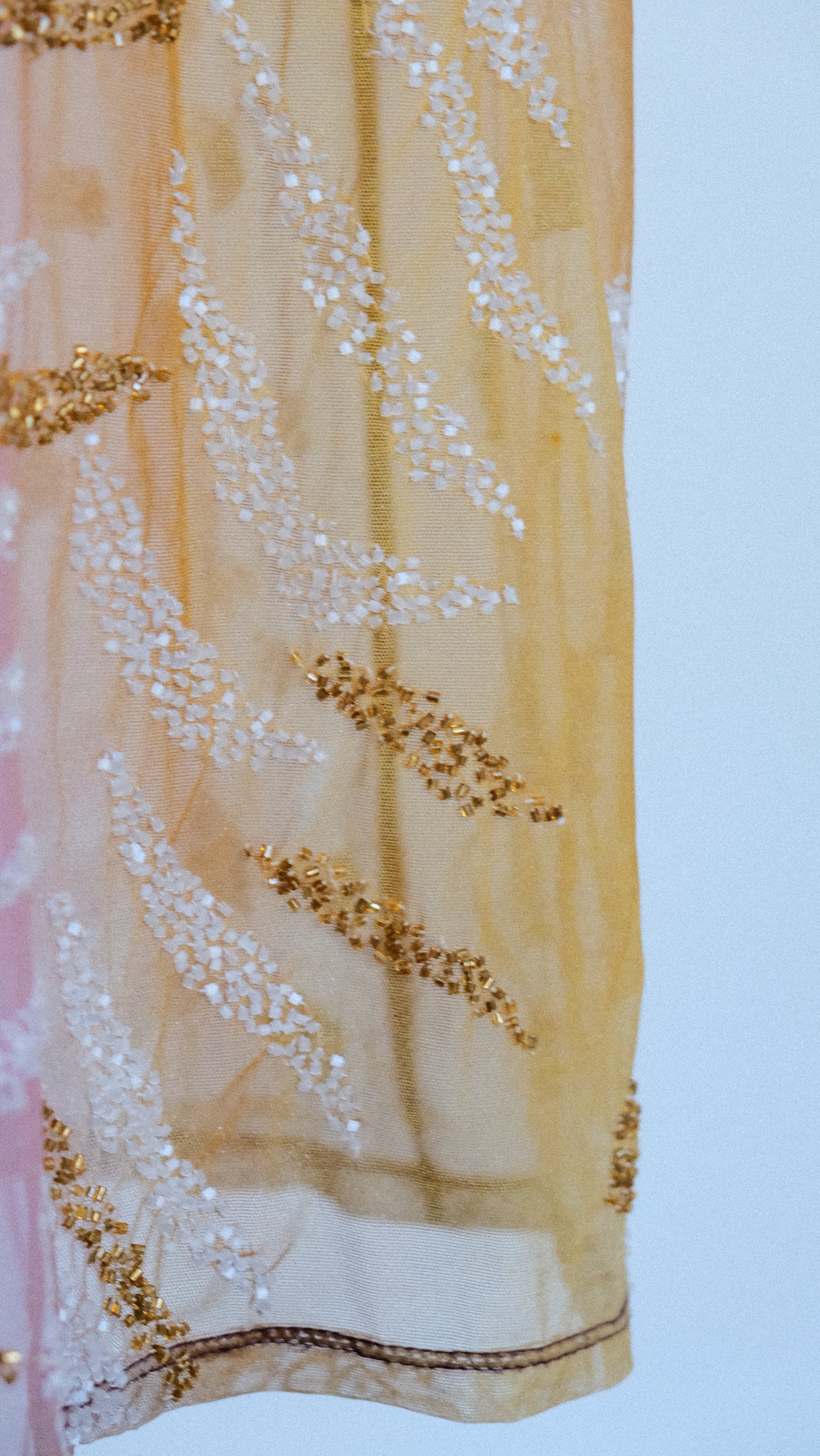 A sunset serenade mesh dress (M)