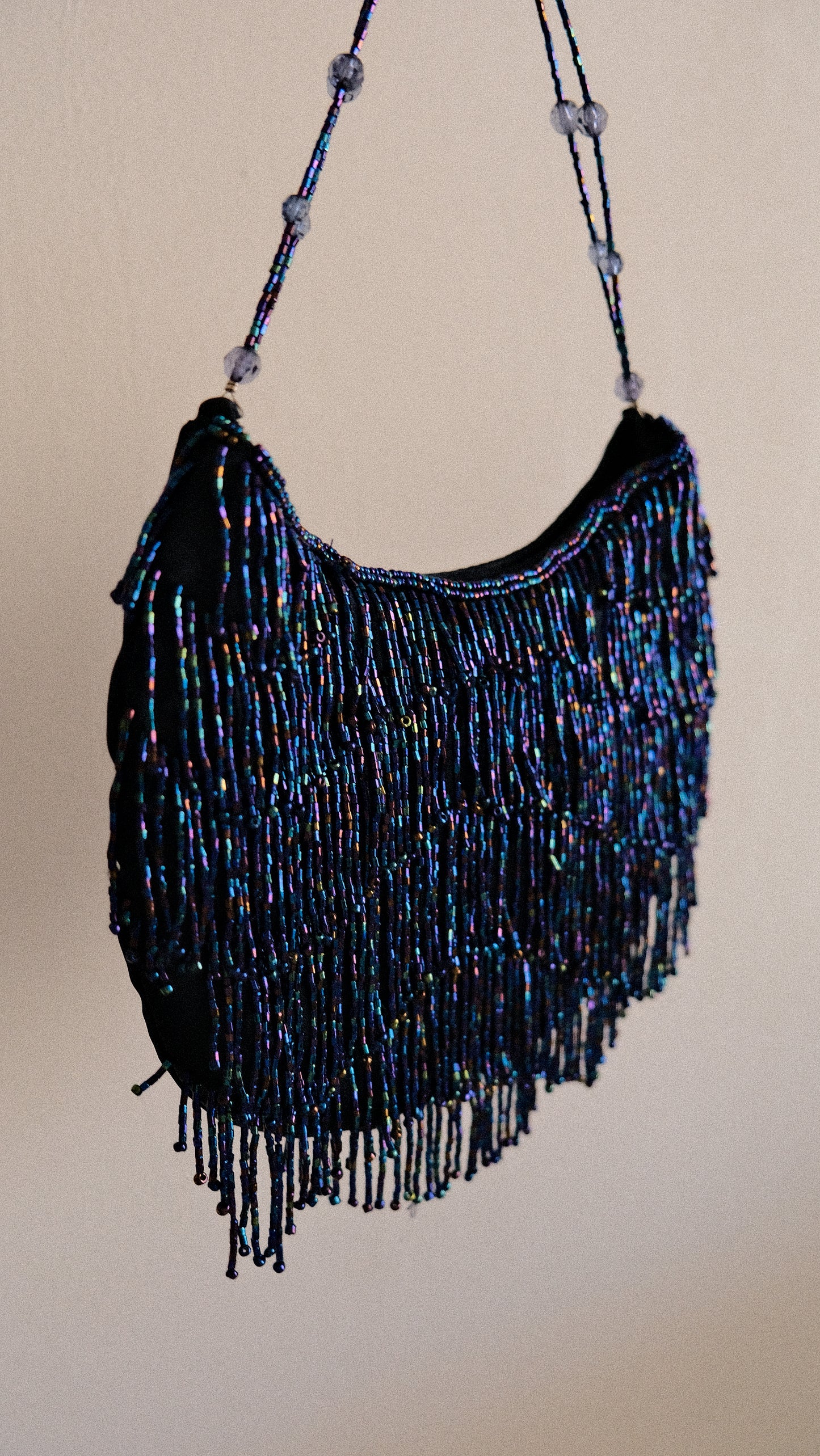Cosmic Blue Fringe bag