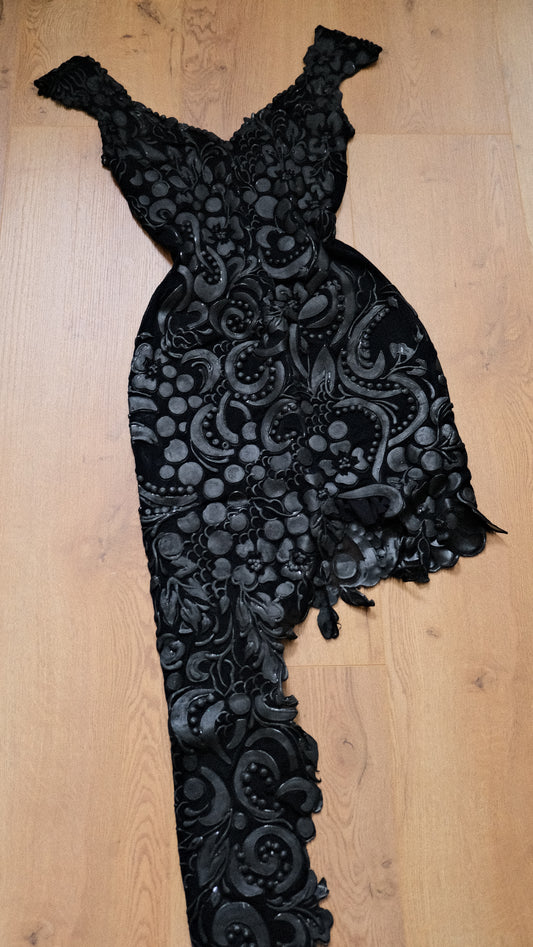 Mystic noir dress (S-M)
