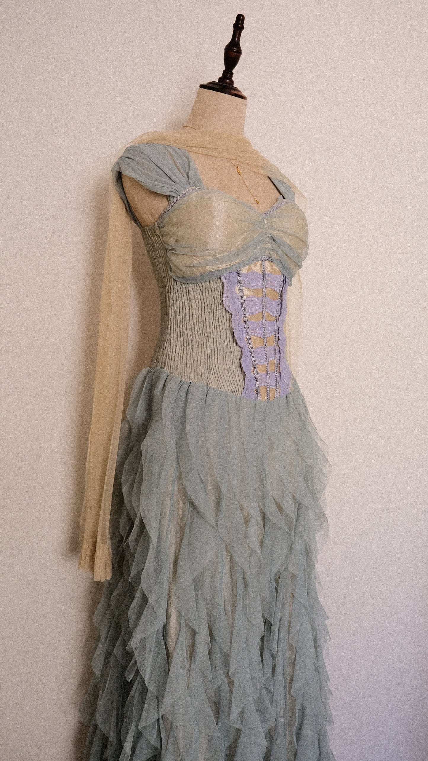 Ocean nymph dress (S/M, M)