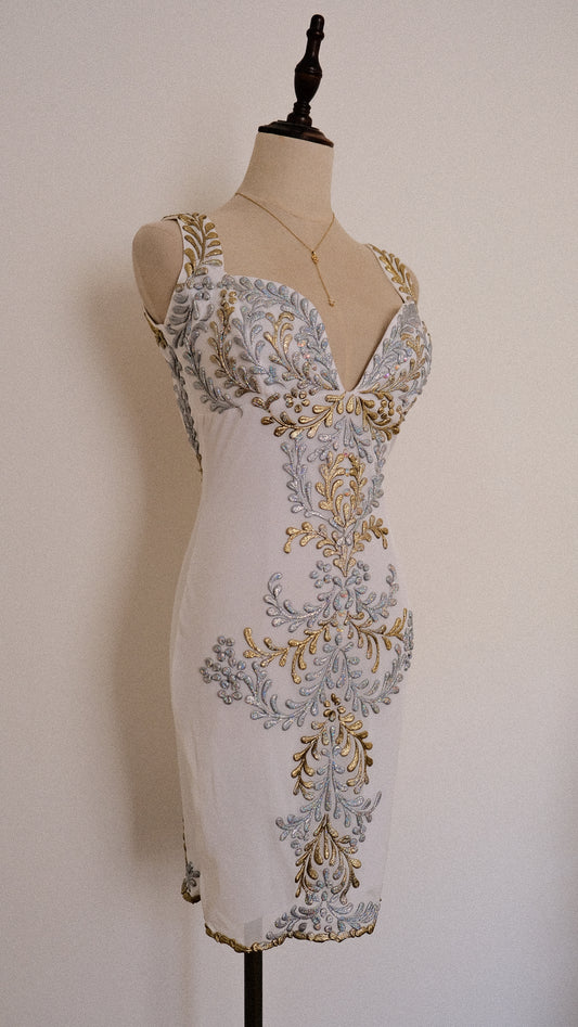 The angelic treasure dress (S, S/M)