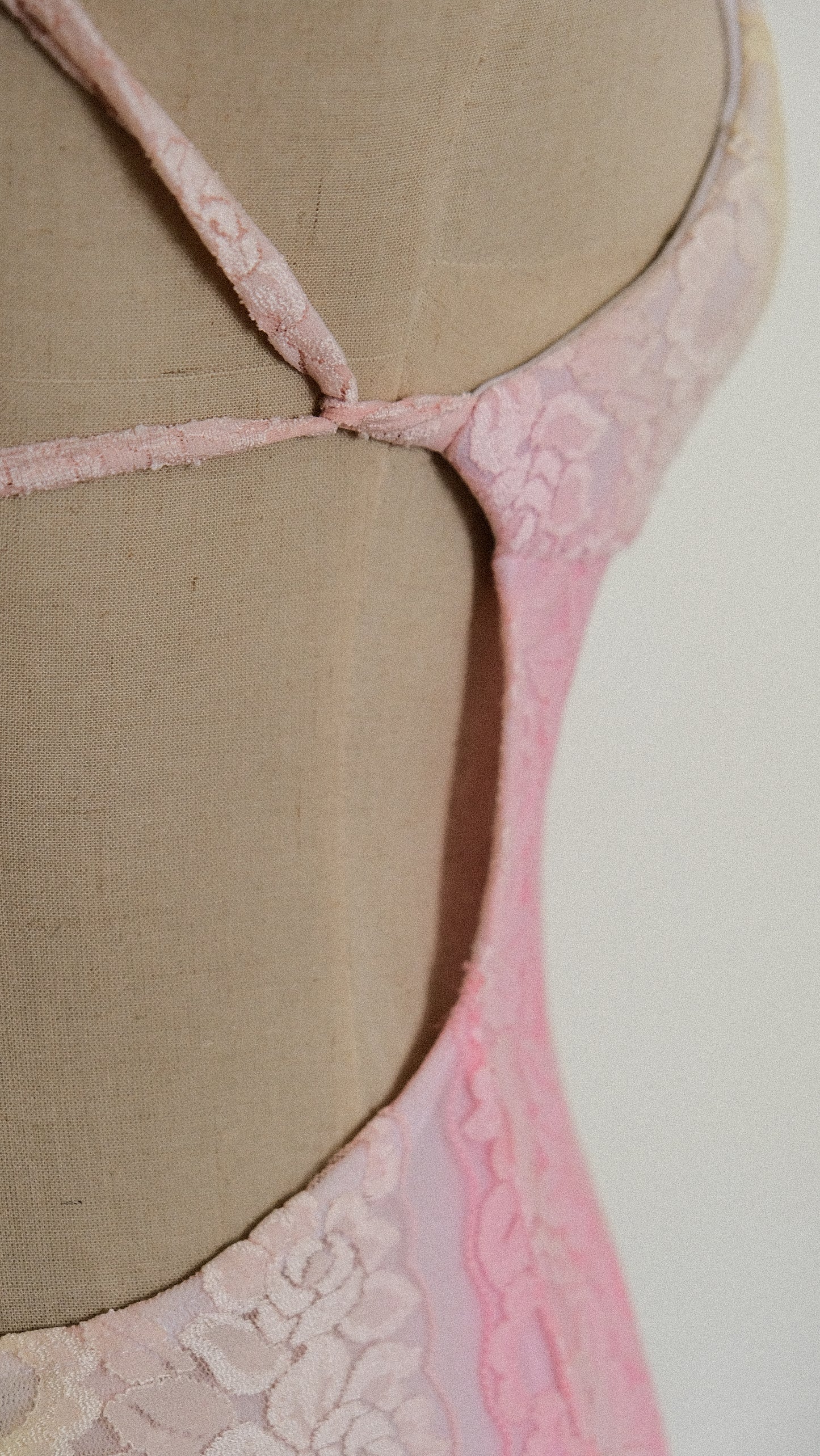 Peachy pink bustier dress (S-M)