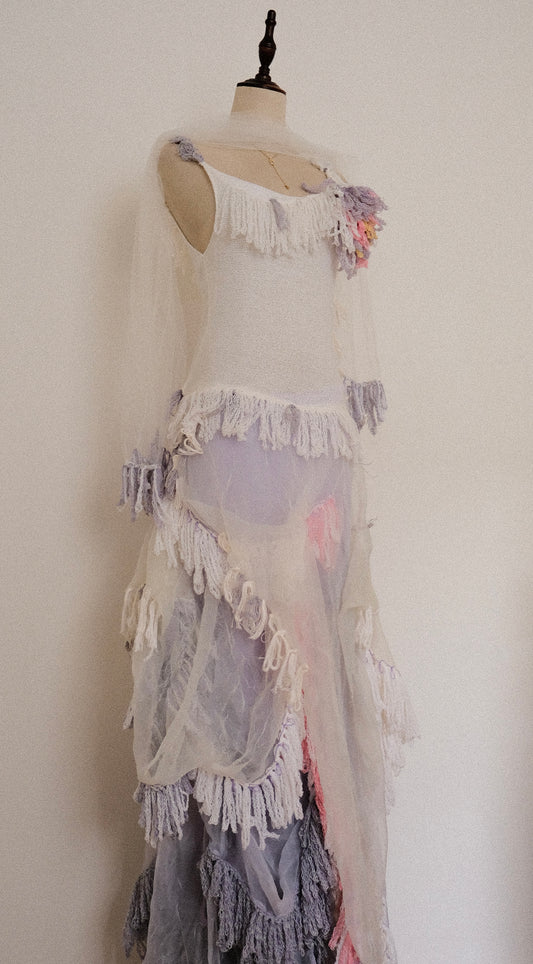 Pastel Cloud gown (M, M/L)