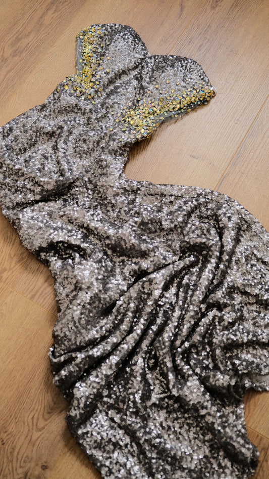 Midnight Temptation evening dress (S/M)