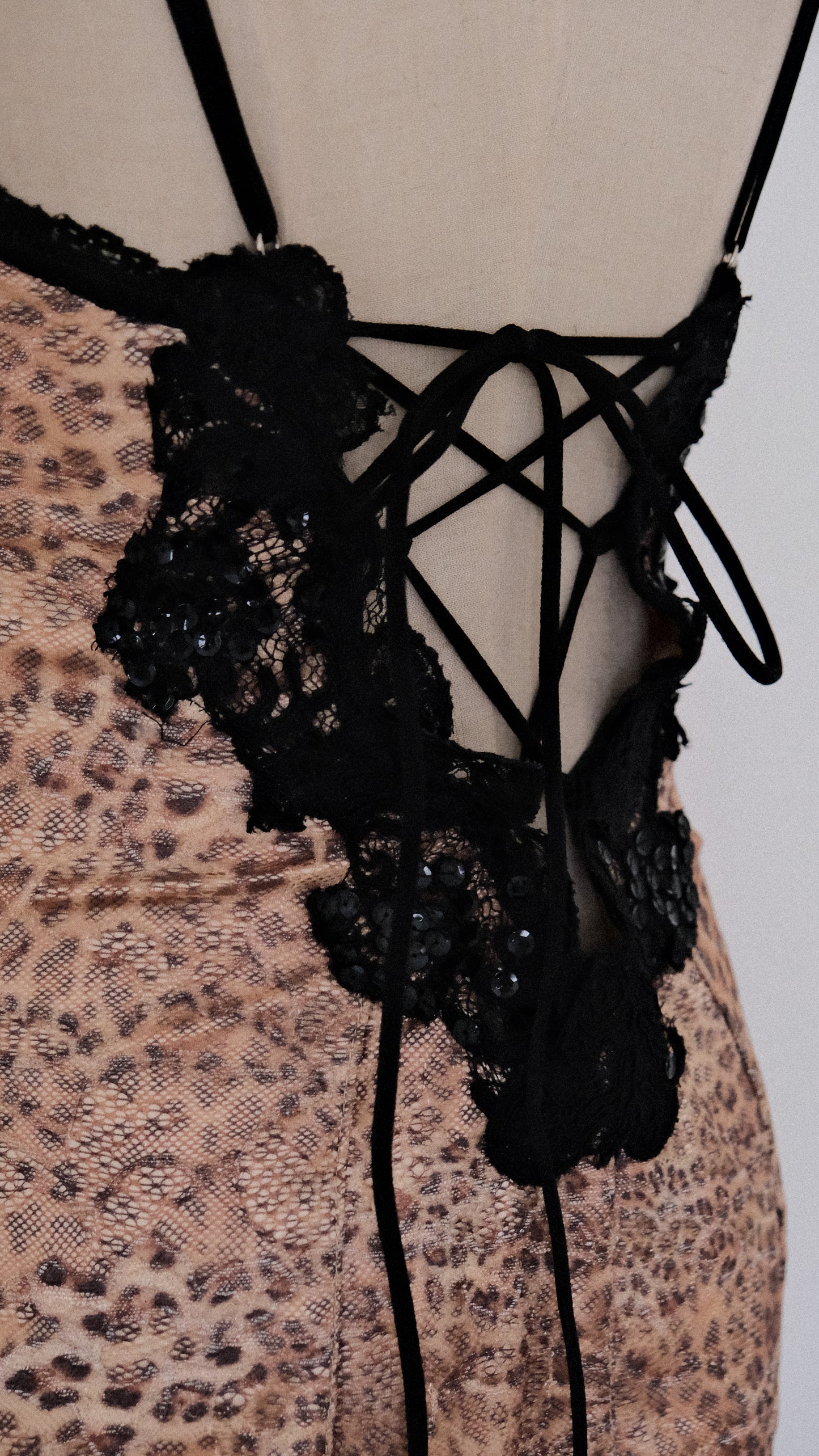 Cheetah romance dress (S, S/M, M)