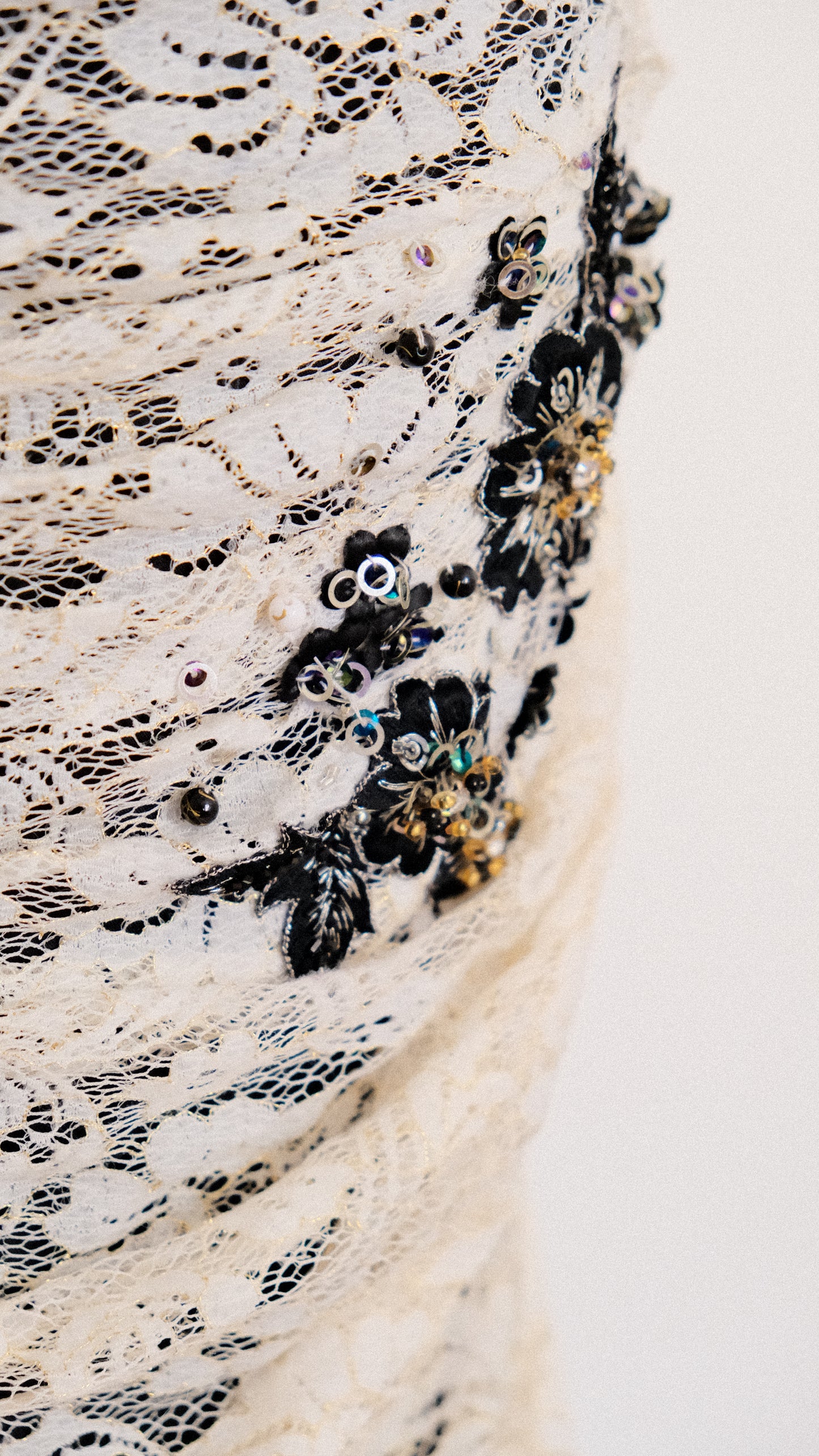 Moonlit Masquerade evening dress (S, S/M)