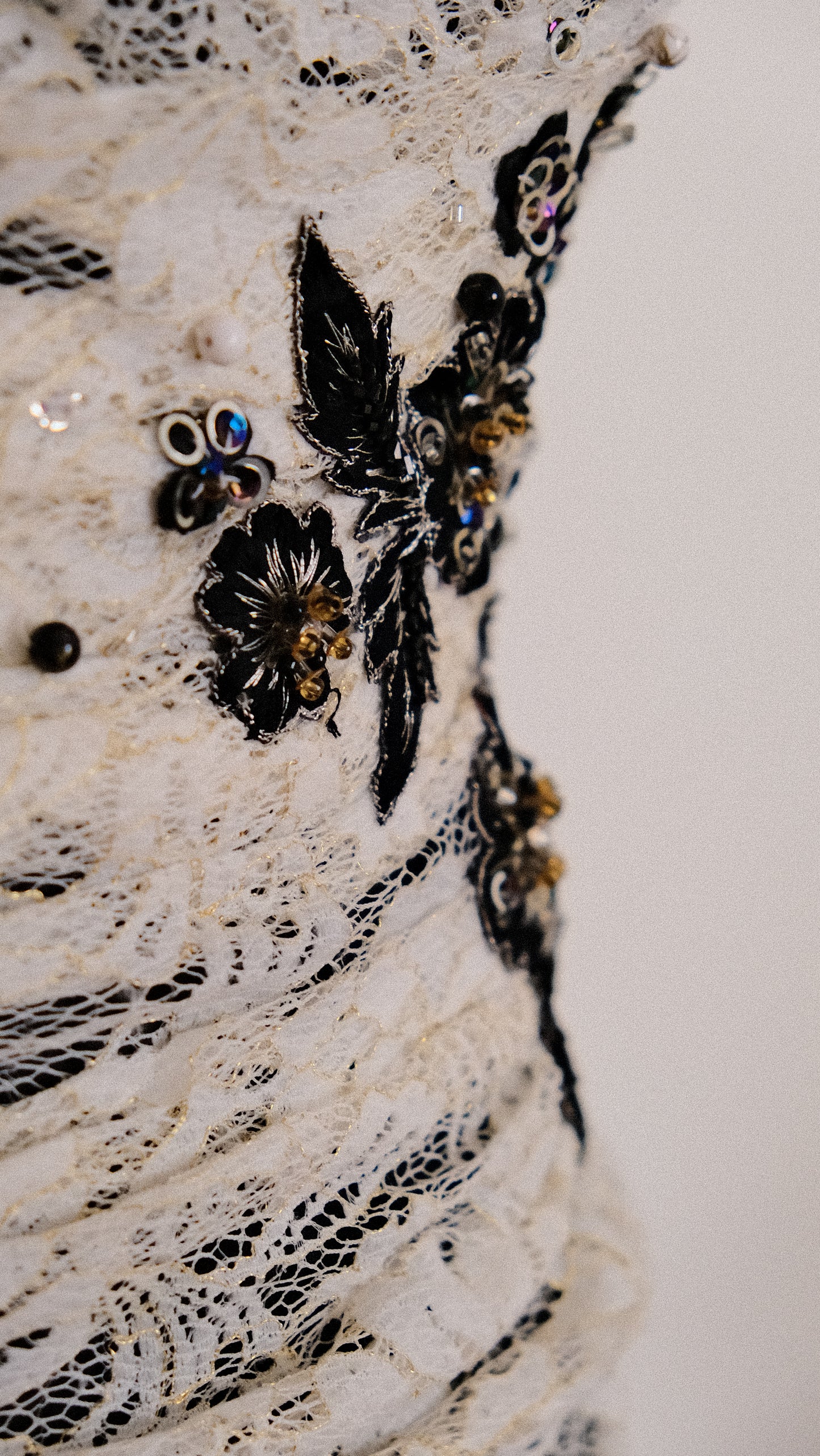 Moonlit Masquerade evening dress (S, S/M)