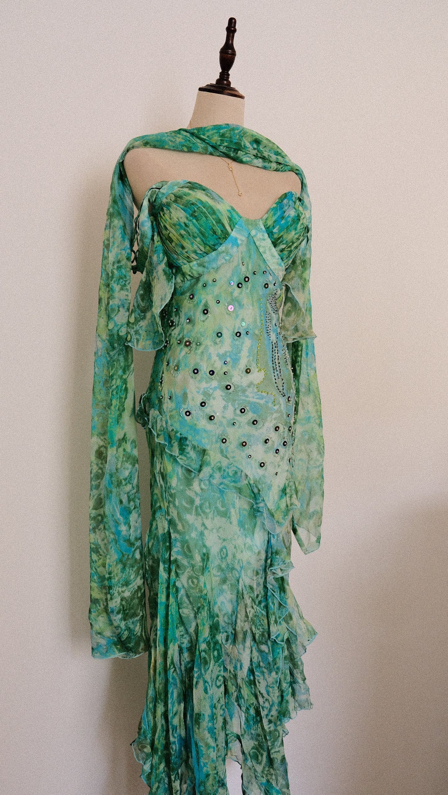 The mystic garden dress (L, L/XL, XL)