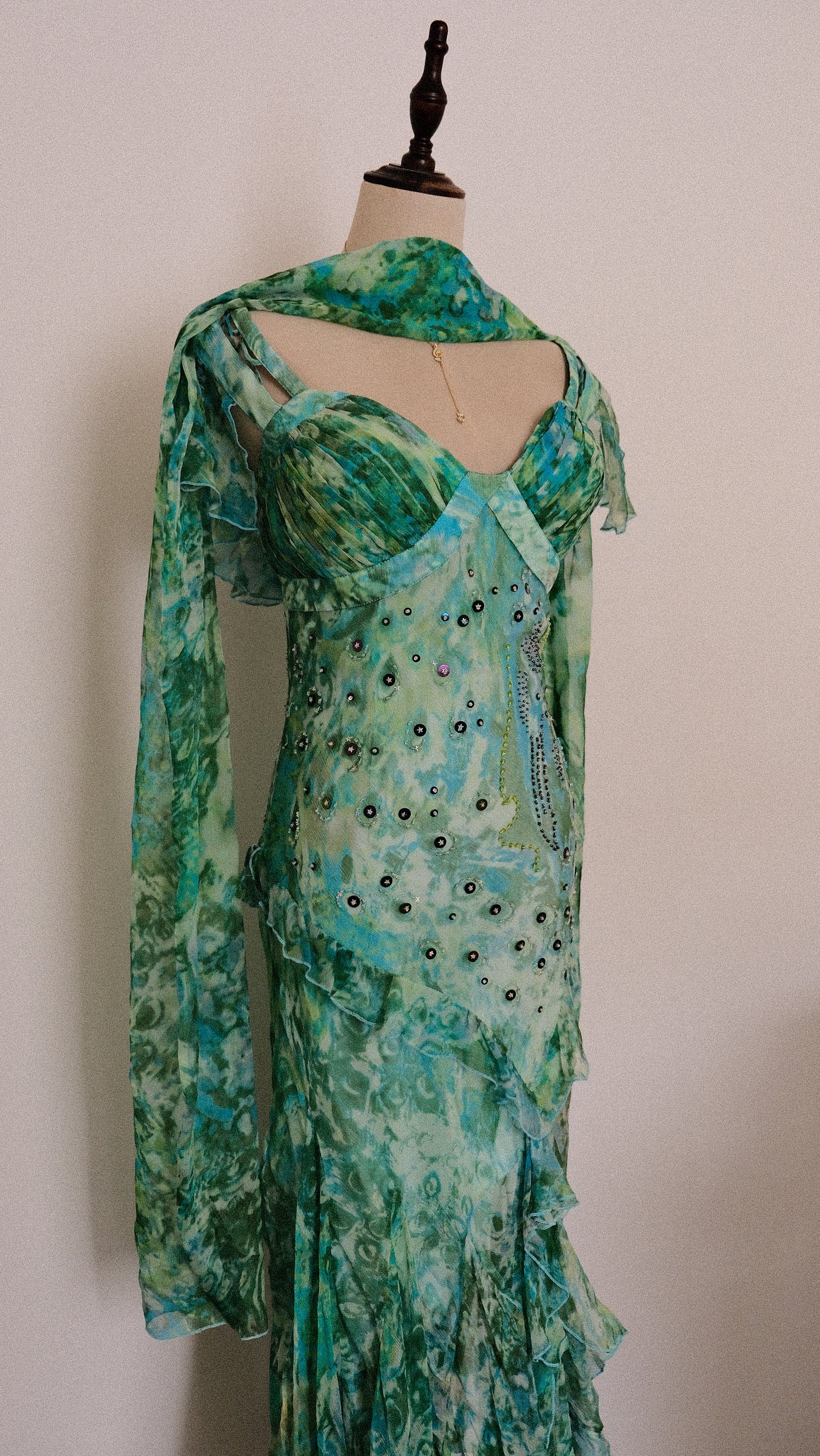 The mystic garden dress (L, L/XL, XL)