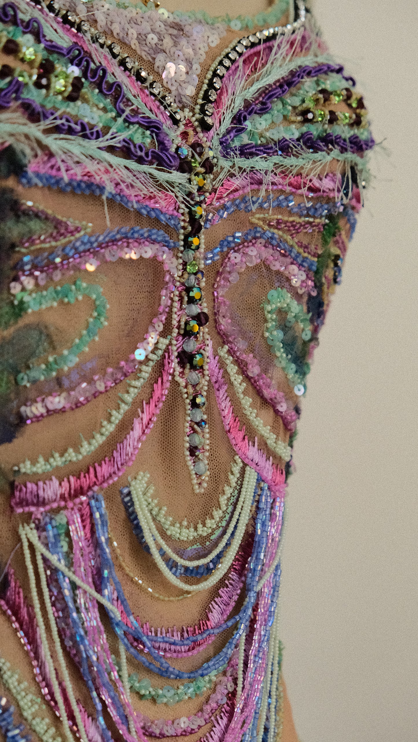 Butterfly evening gown (M)