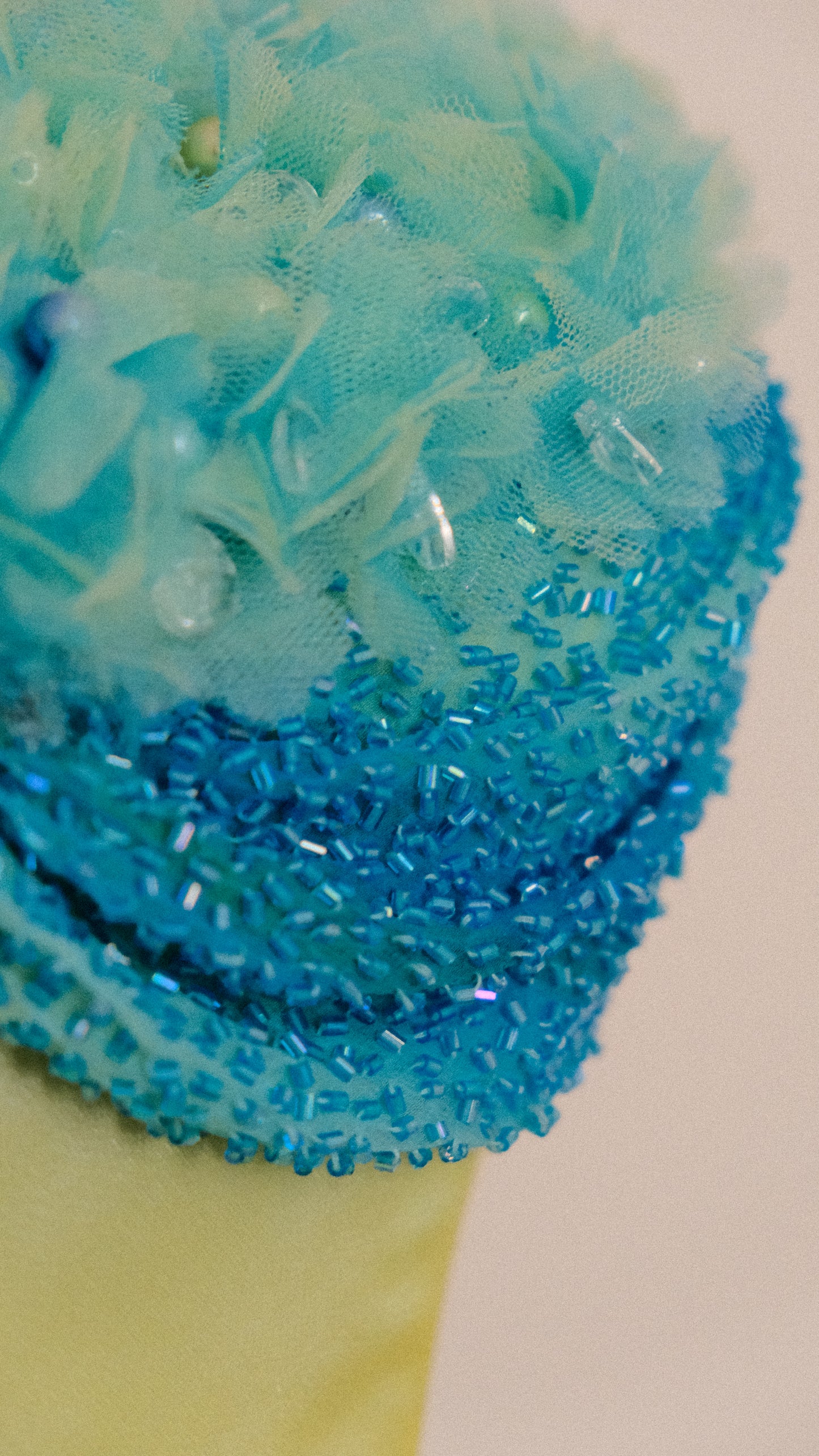 Ocean breeze cloud bustier dress (S, S/M)