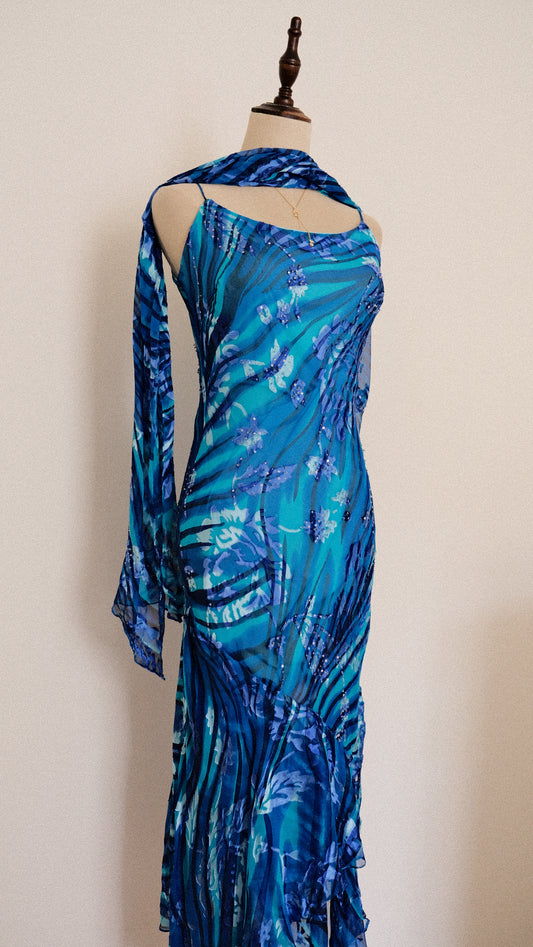 Mystical wave dress (S, S/M, M)