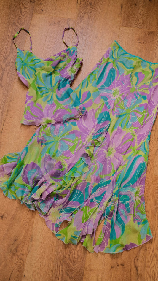 Wisteria Waltz 2 piece set (M, M/L)