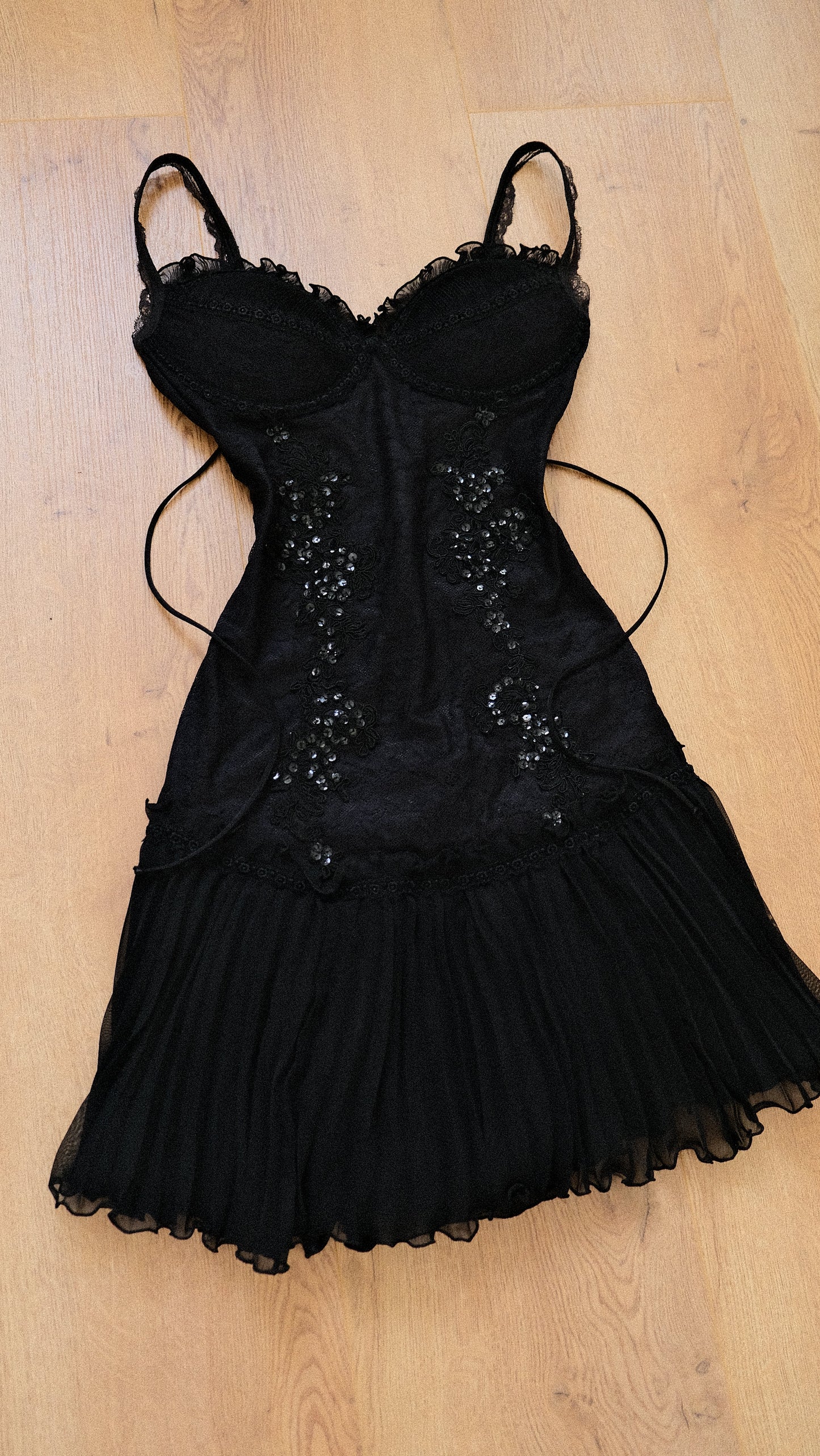 English designer ballerina tutu corset dress (S, S/M)