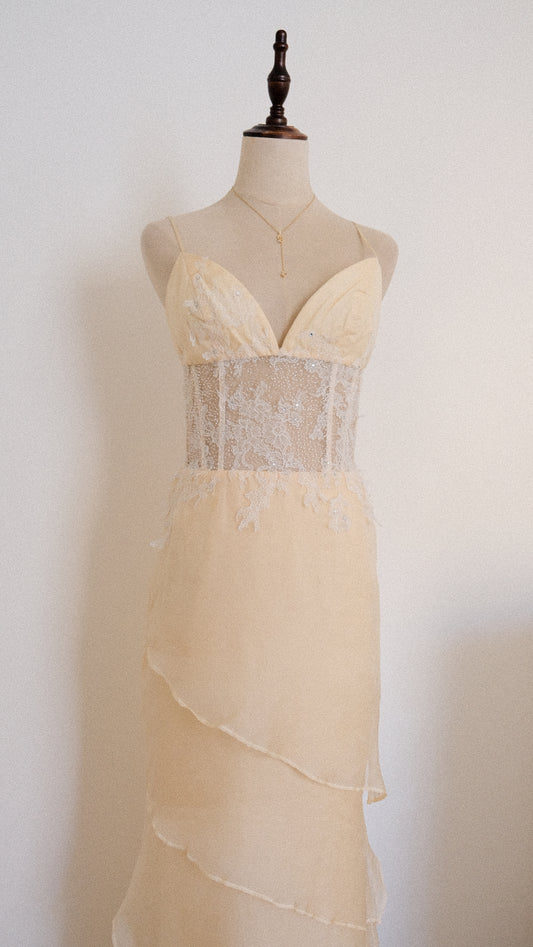 Handmade Celestial Bridal dress