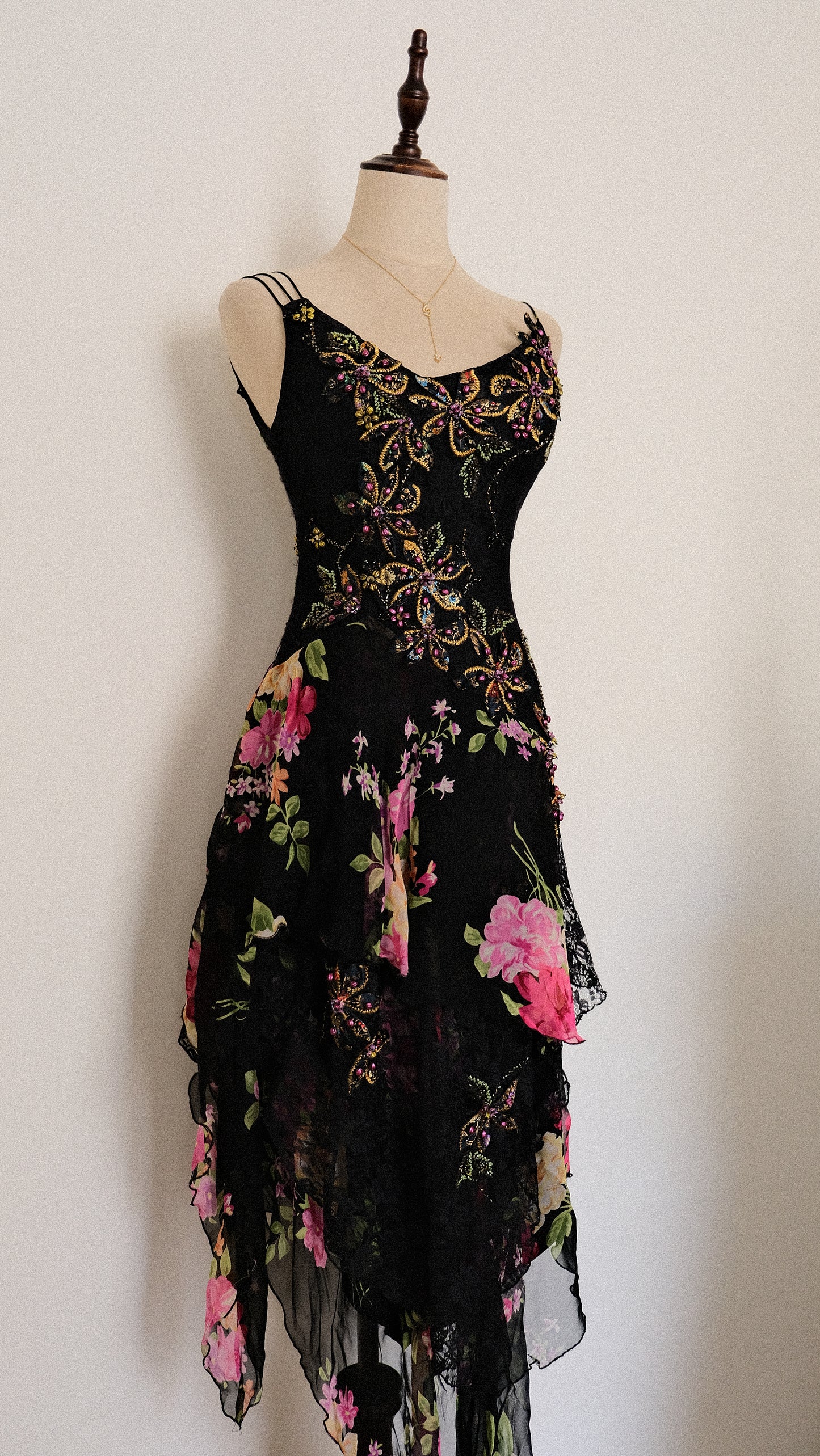Fairytale blossom dress (S/M, M)