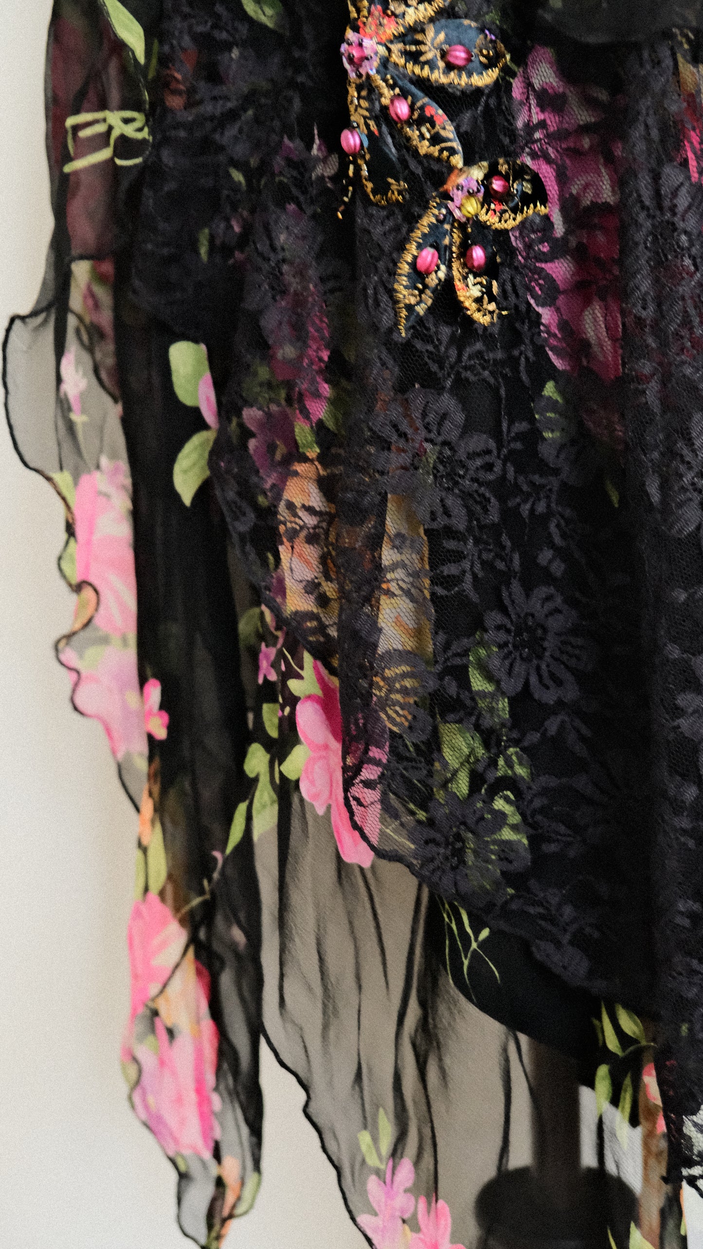 Fairytale blossom dress (S/M, M)