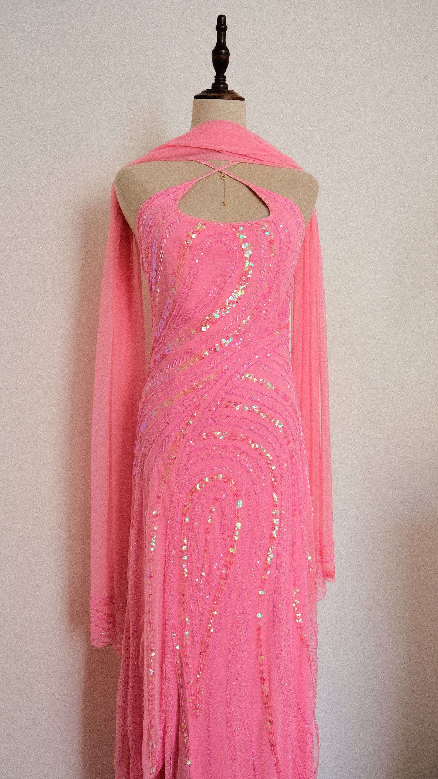 Rosalia Hibiscus dress (M)