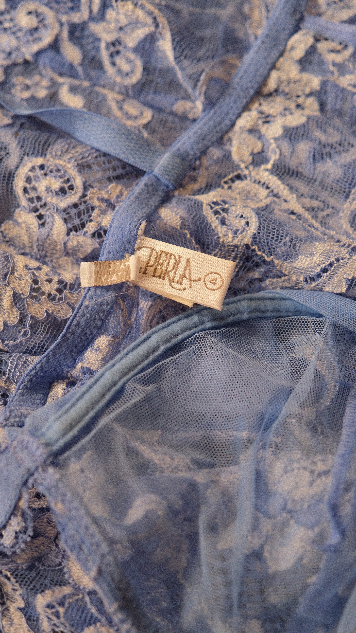 Vintage La Perla mermaid lace babydoll (M-L)