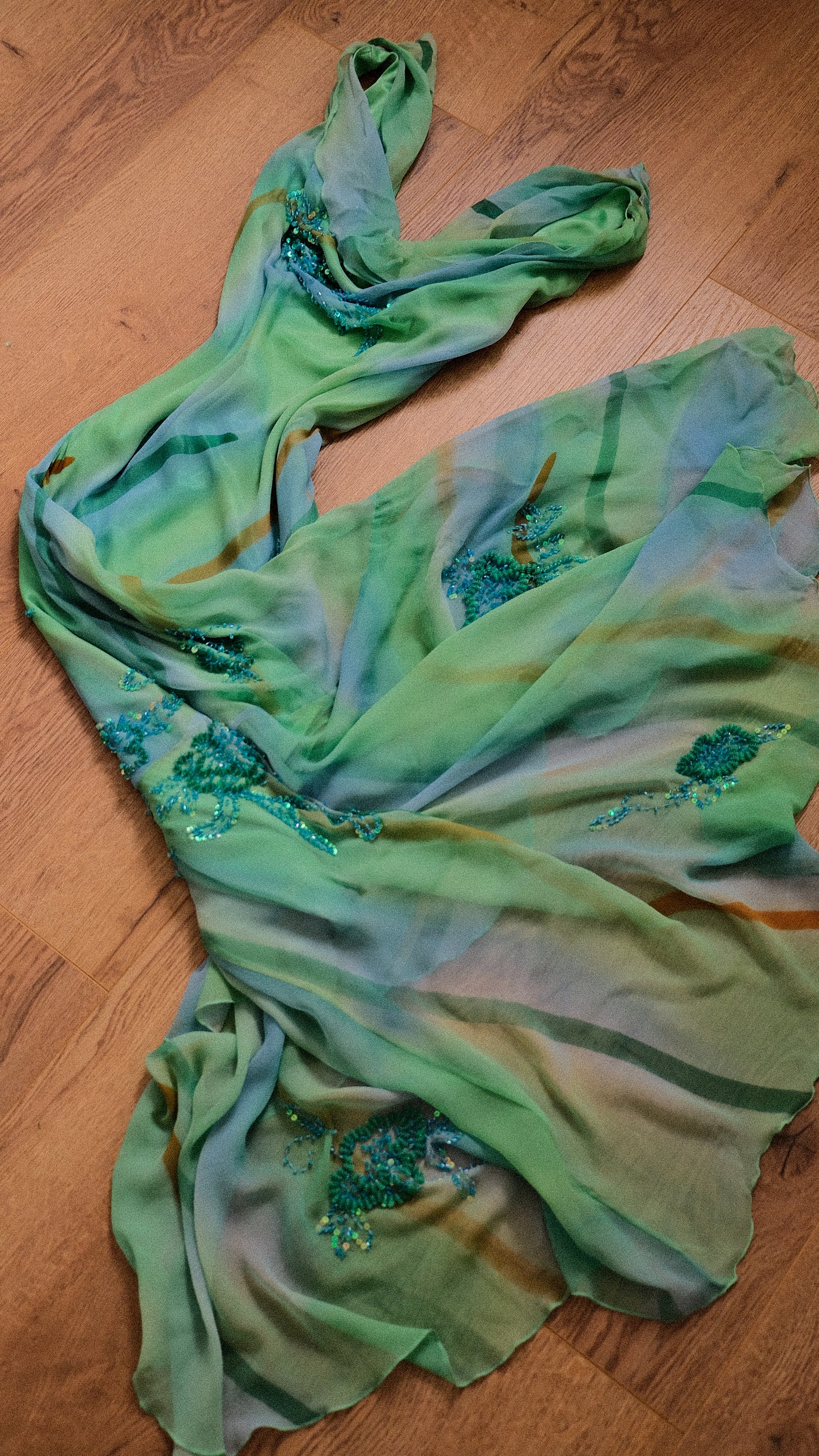 Emerald enchanted dress (M, M/L, L)