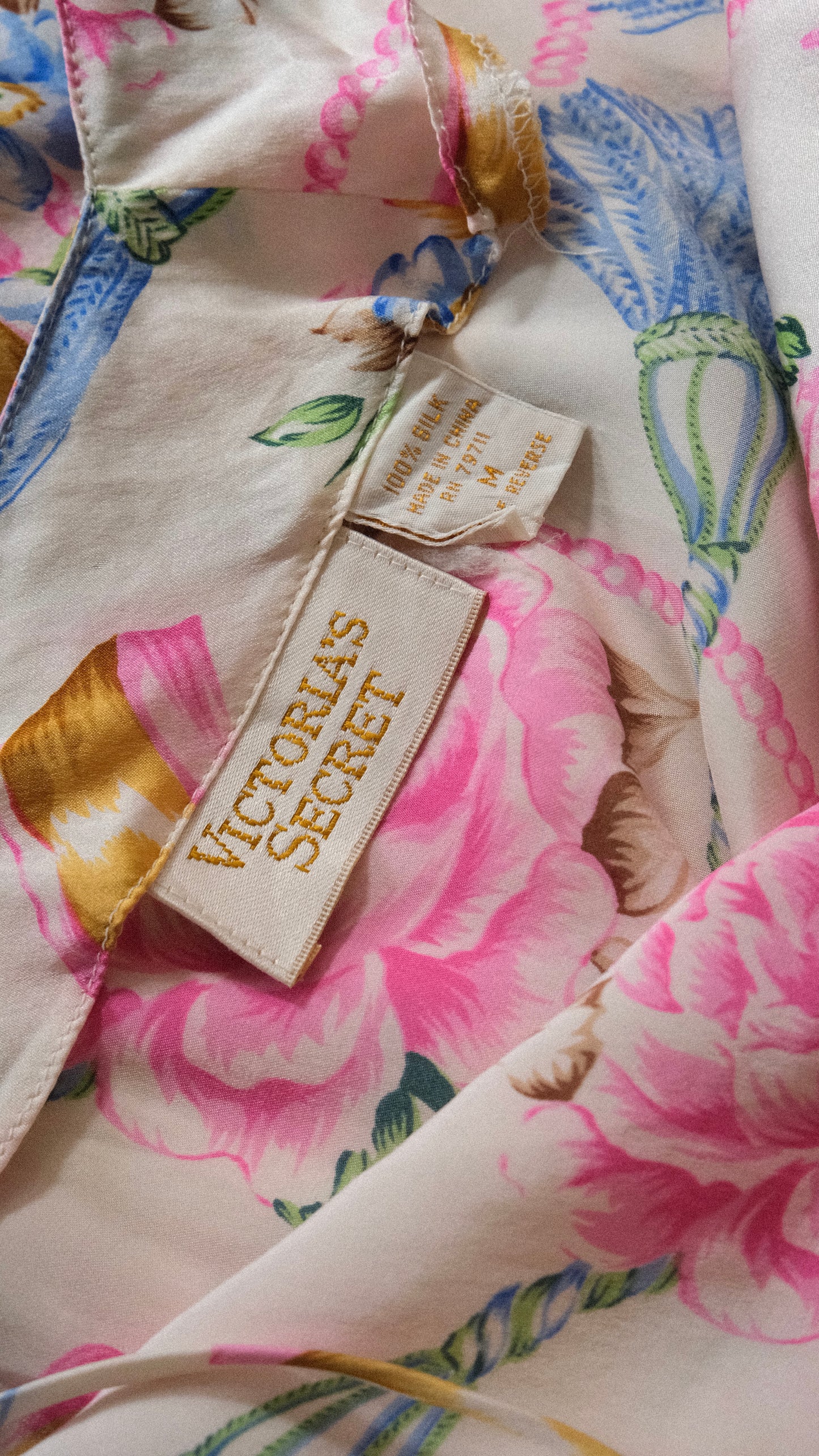 Vintage Victoria’s Secret creme babydoll (M)
