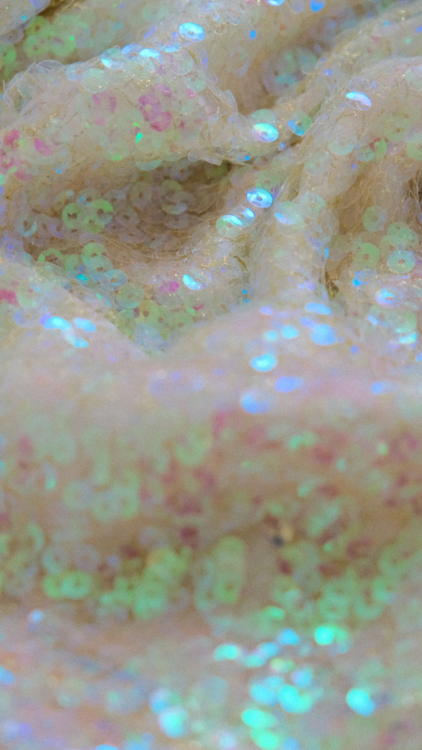 Seafoam Sequin dress (S)