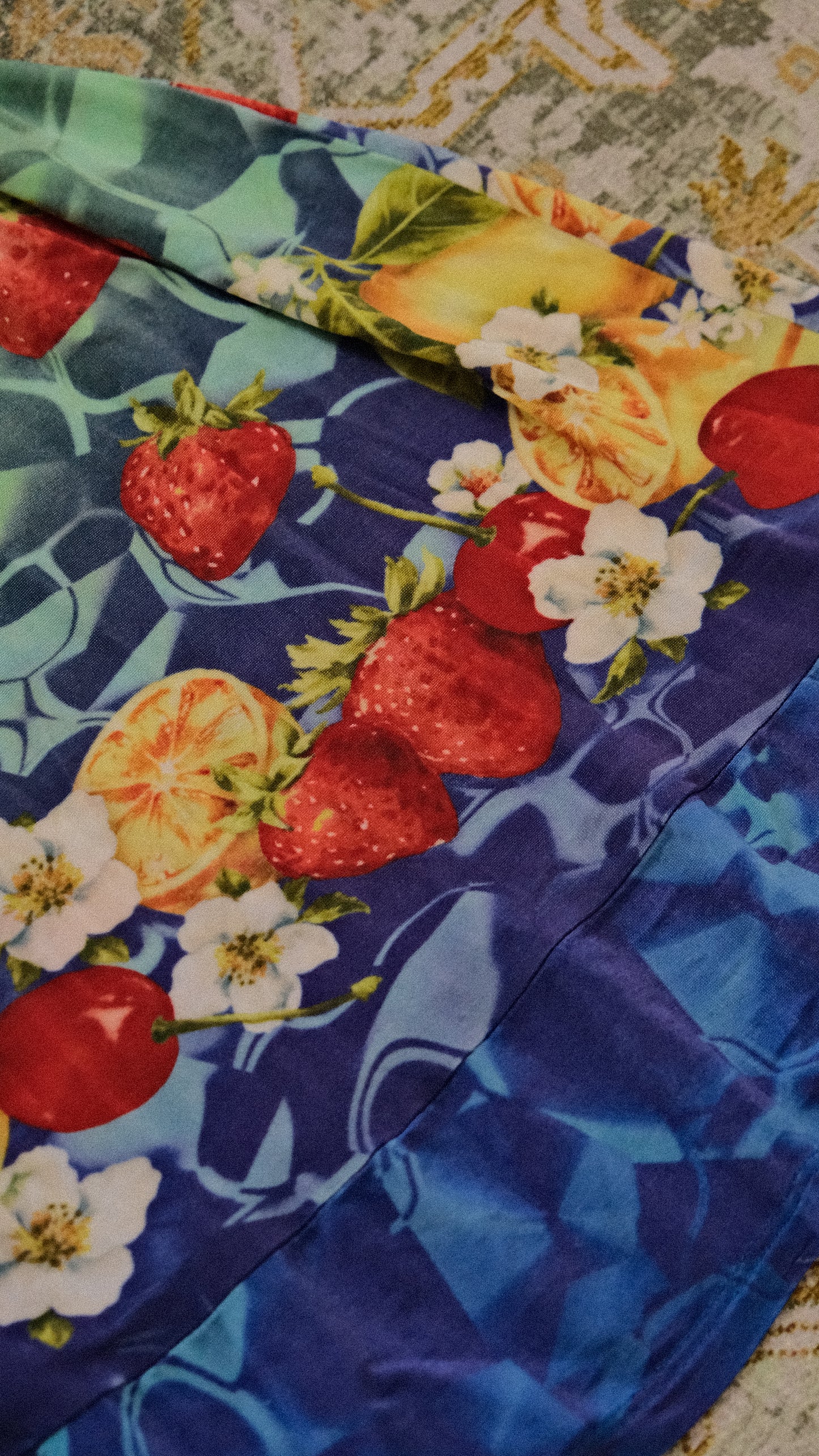 Dolce and Gabbana beachwear Fruity y2k dress (S)