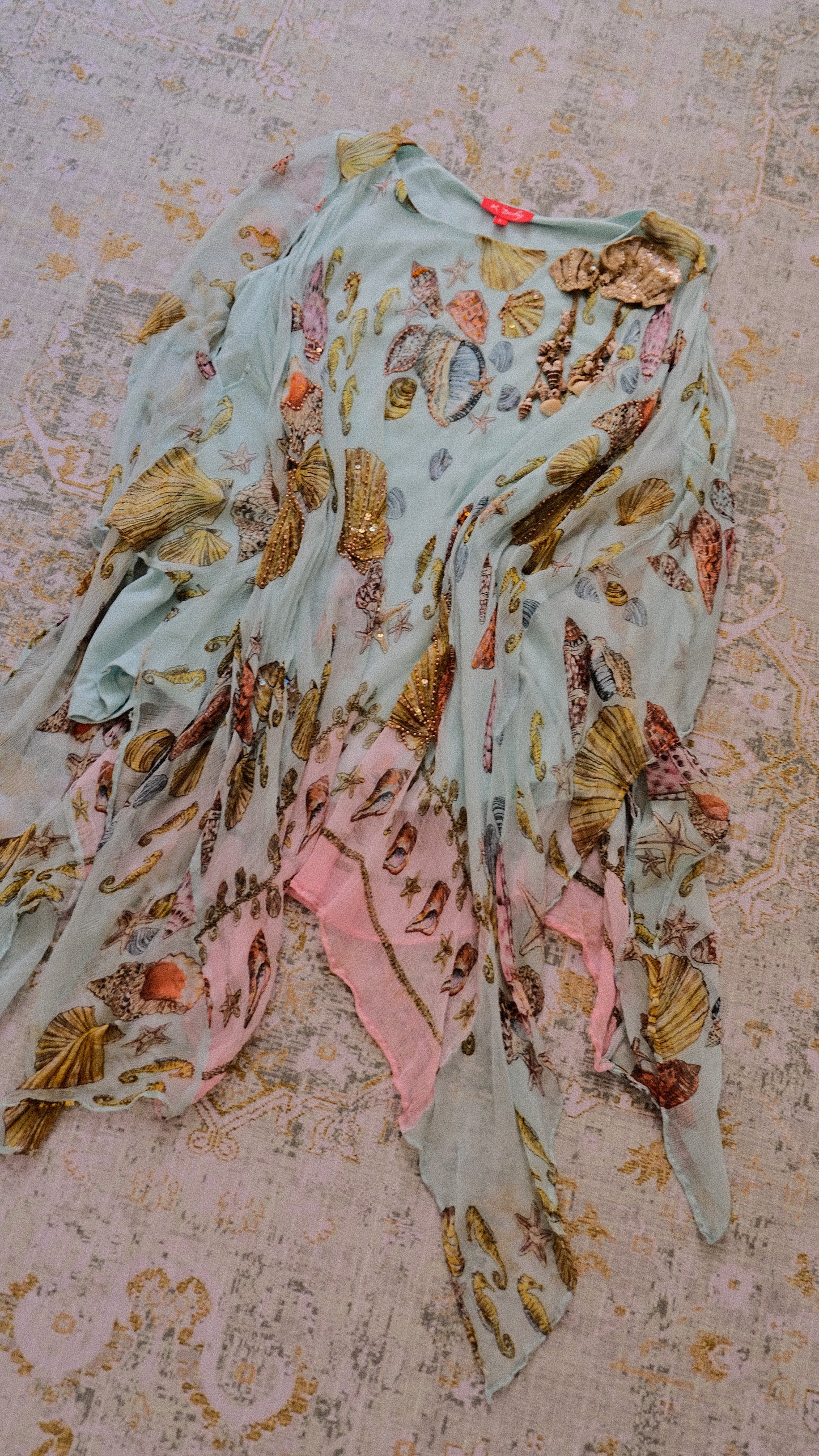Rene Derhy Ocean poncho (M-L)
