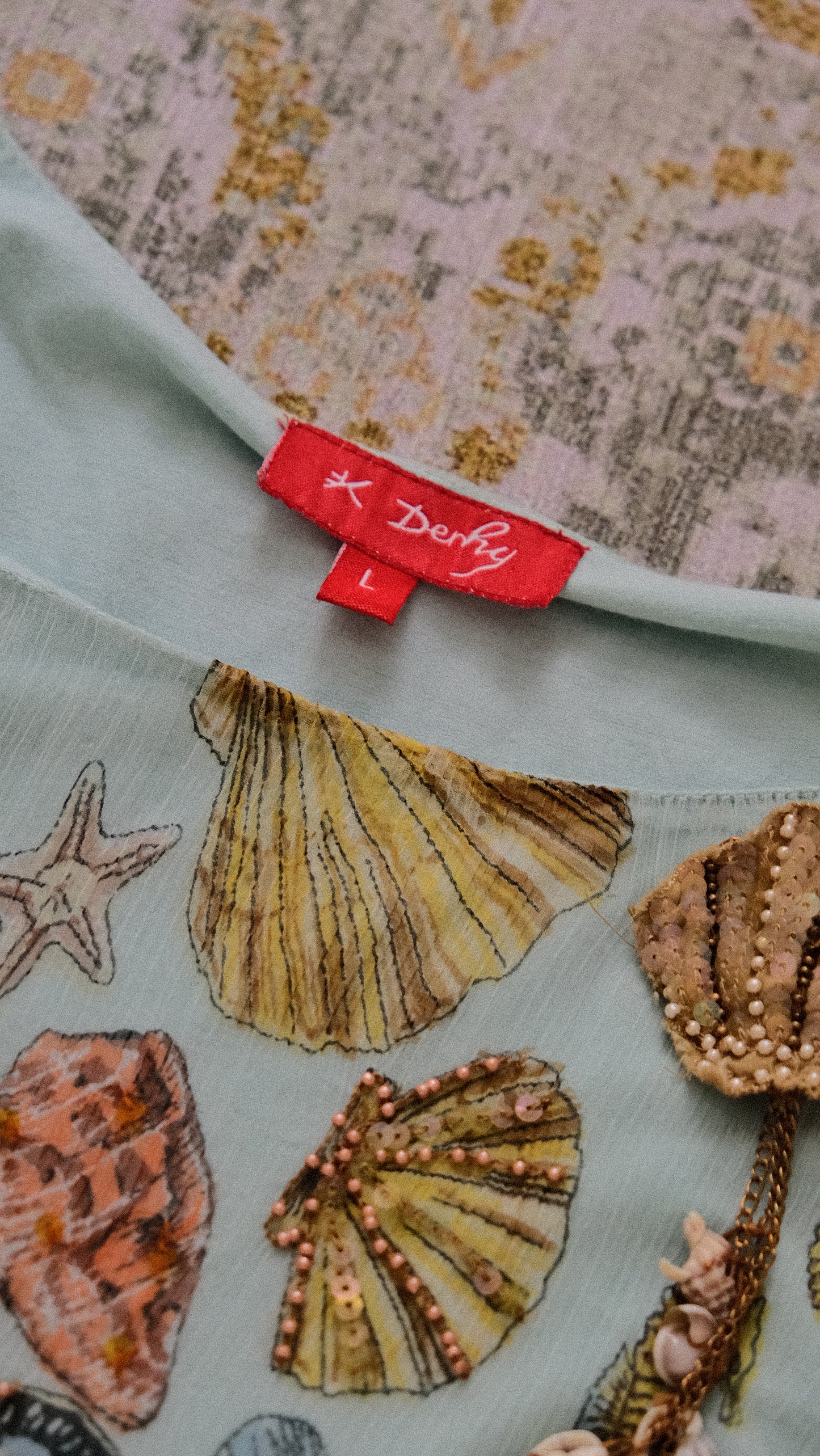 Rene Derhy Ocean poncho (M-L)