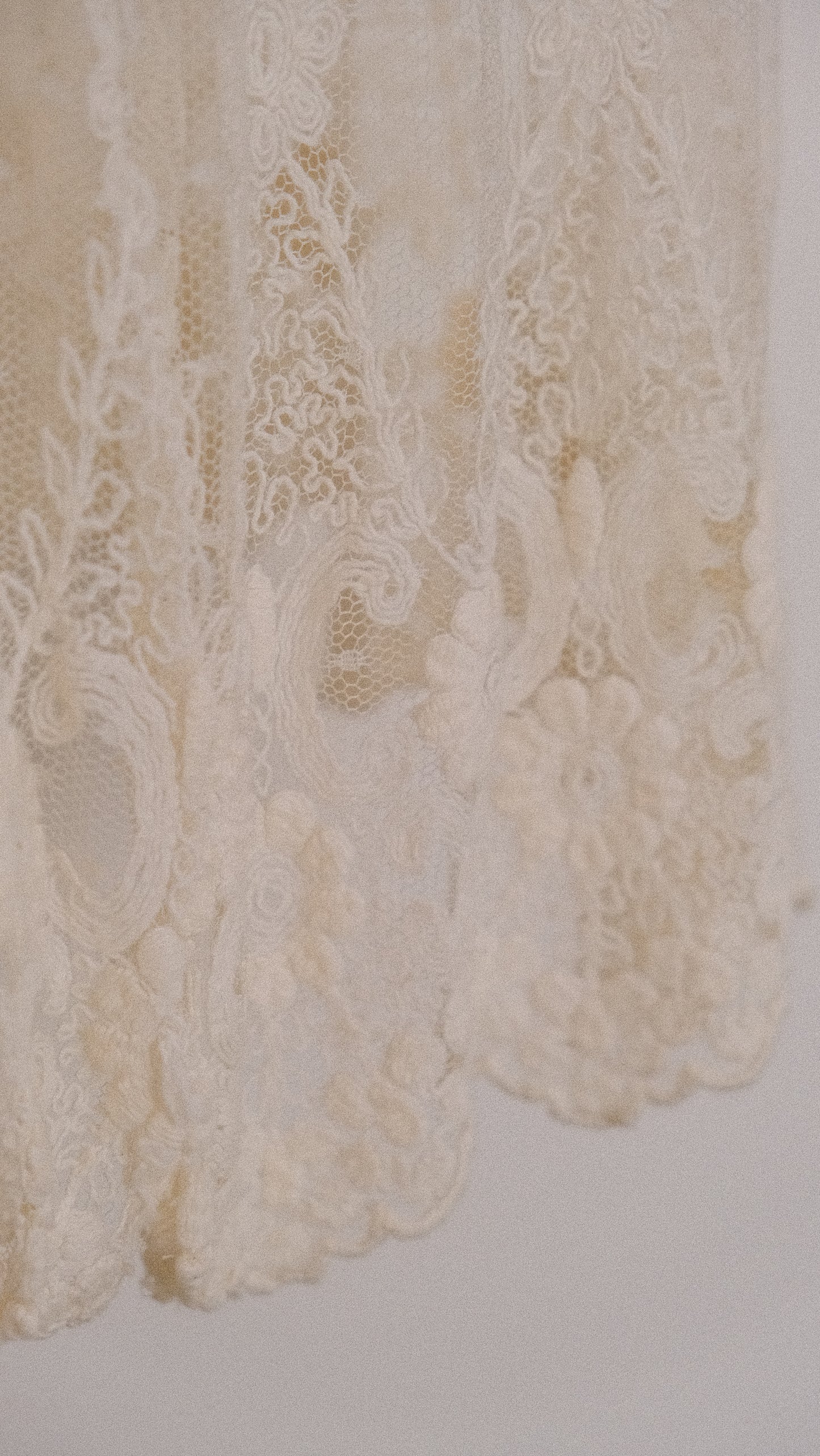 Vintage Lace French duster (S)