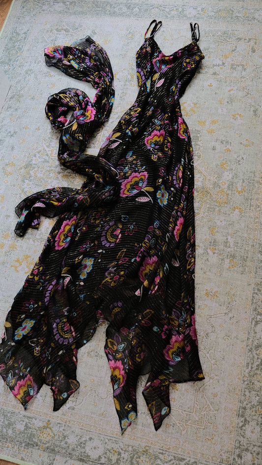 Garden after Dark dress (S/M)