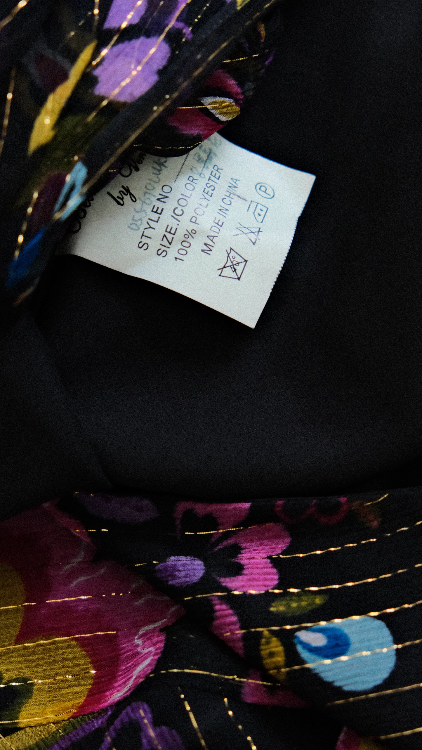 Garden after Dark dress (S/M)