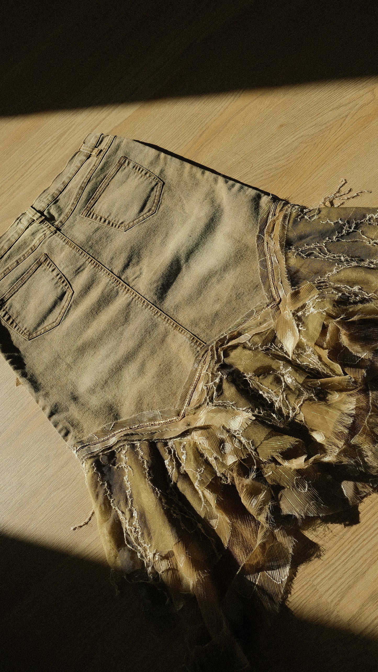 Denim fae skirt (M-L)
