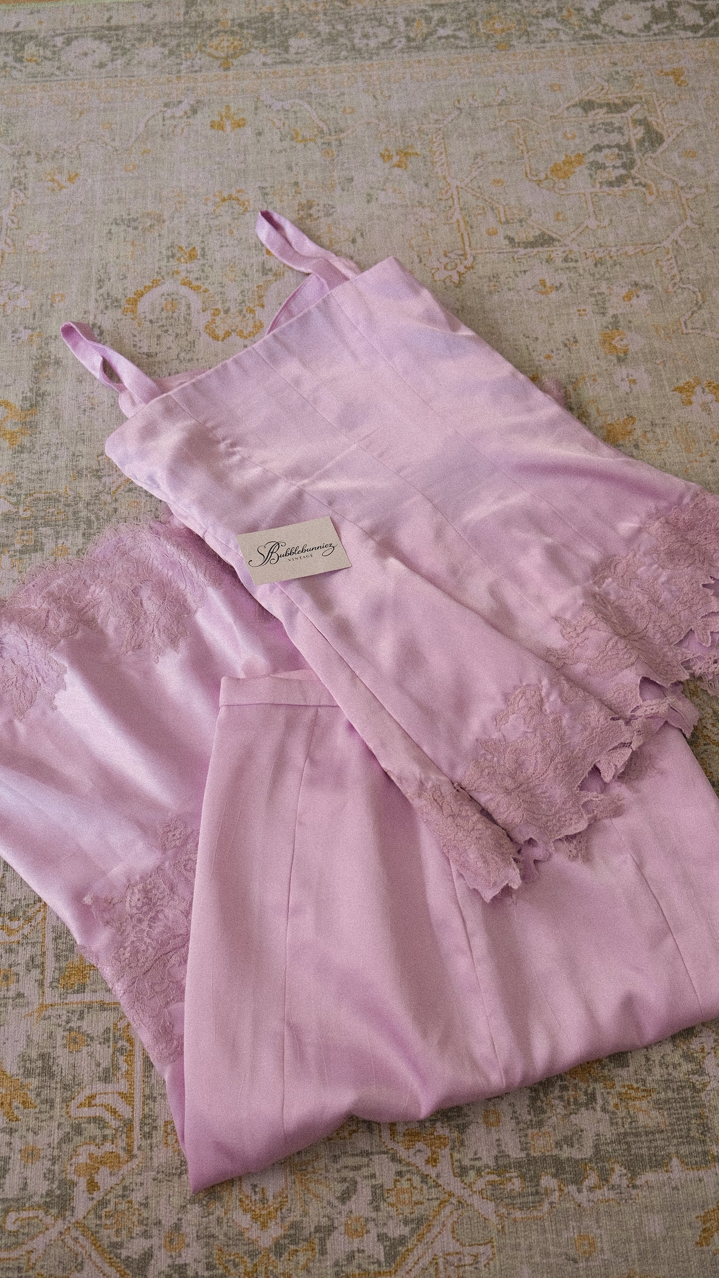 Vintage lilac 2 piece set (XS-S)