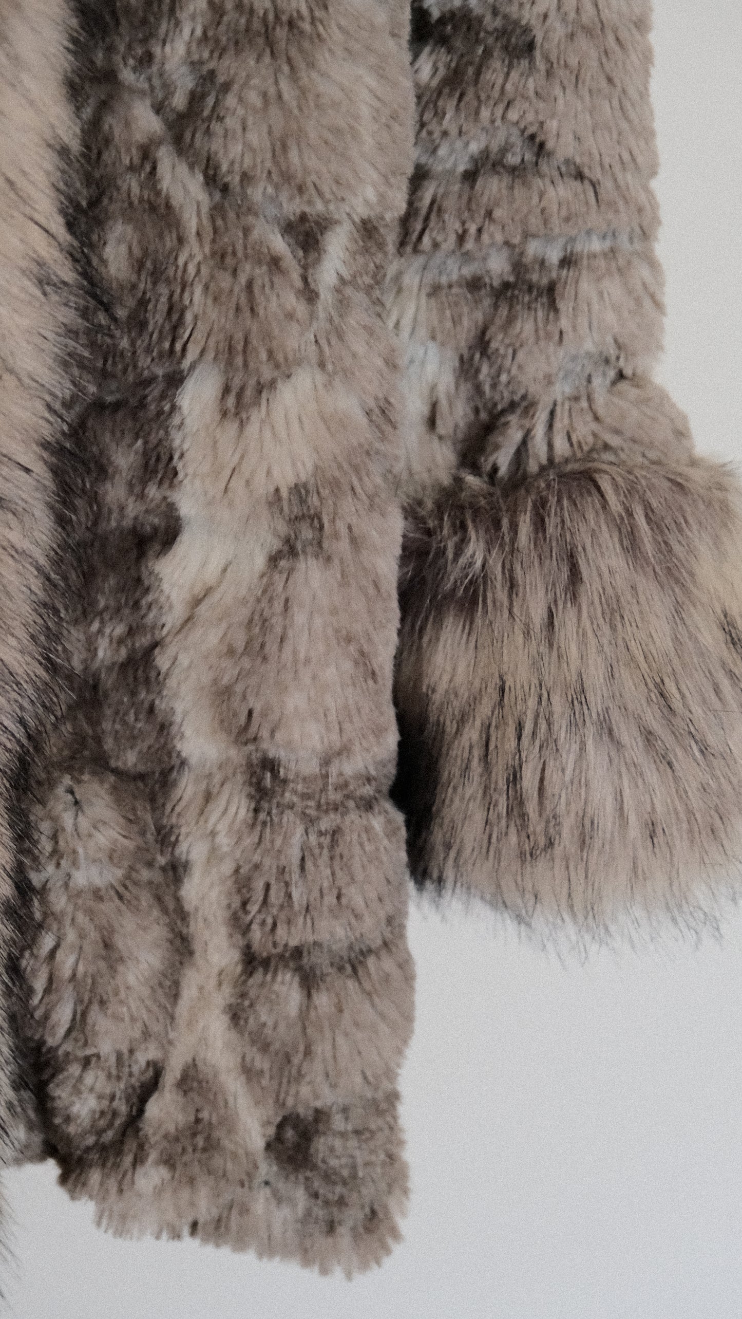 Faux Fur Autumn jacket (S-M)