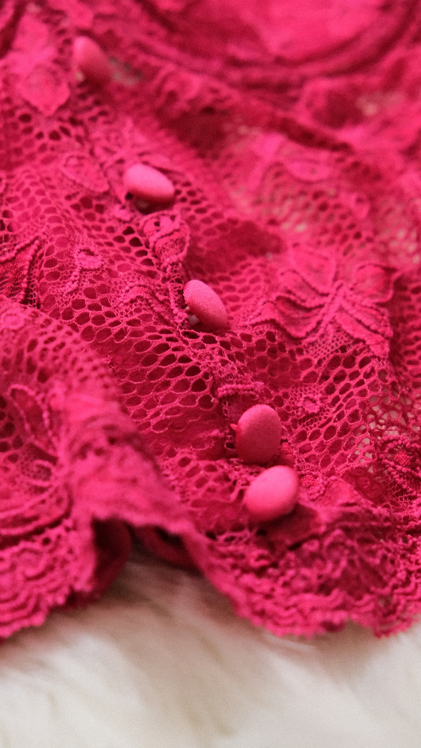 Hotpink Dentelle corset (70B/32B)